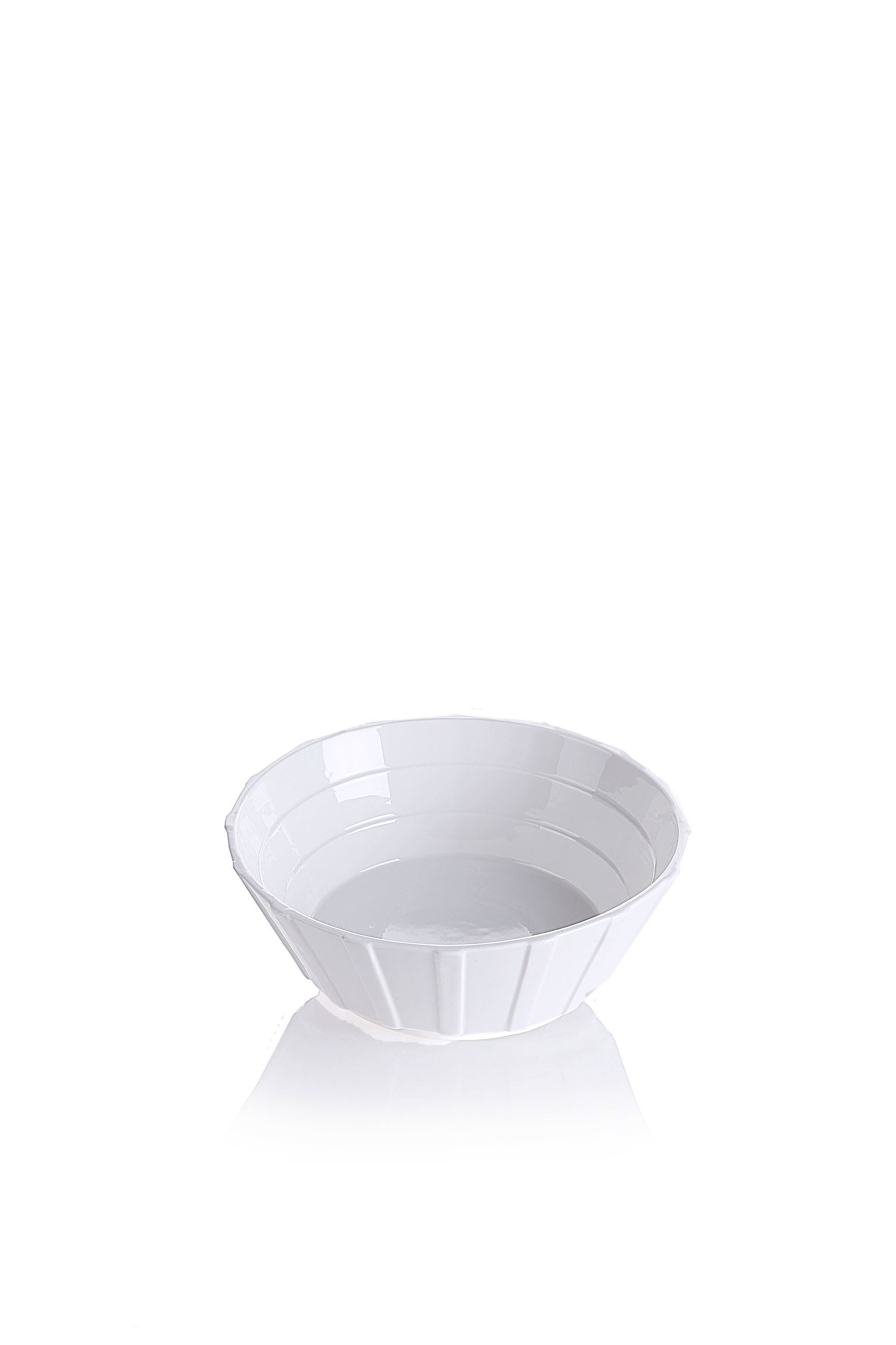 Diesel - 10979 MACHINE COLLEC, Unisex's Porcelain salad bowl, &oslash; cm 22 / 8.7" in White - 1