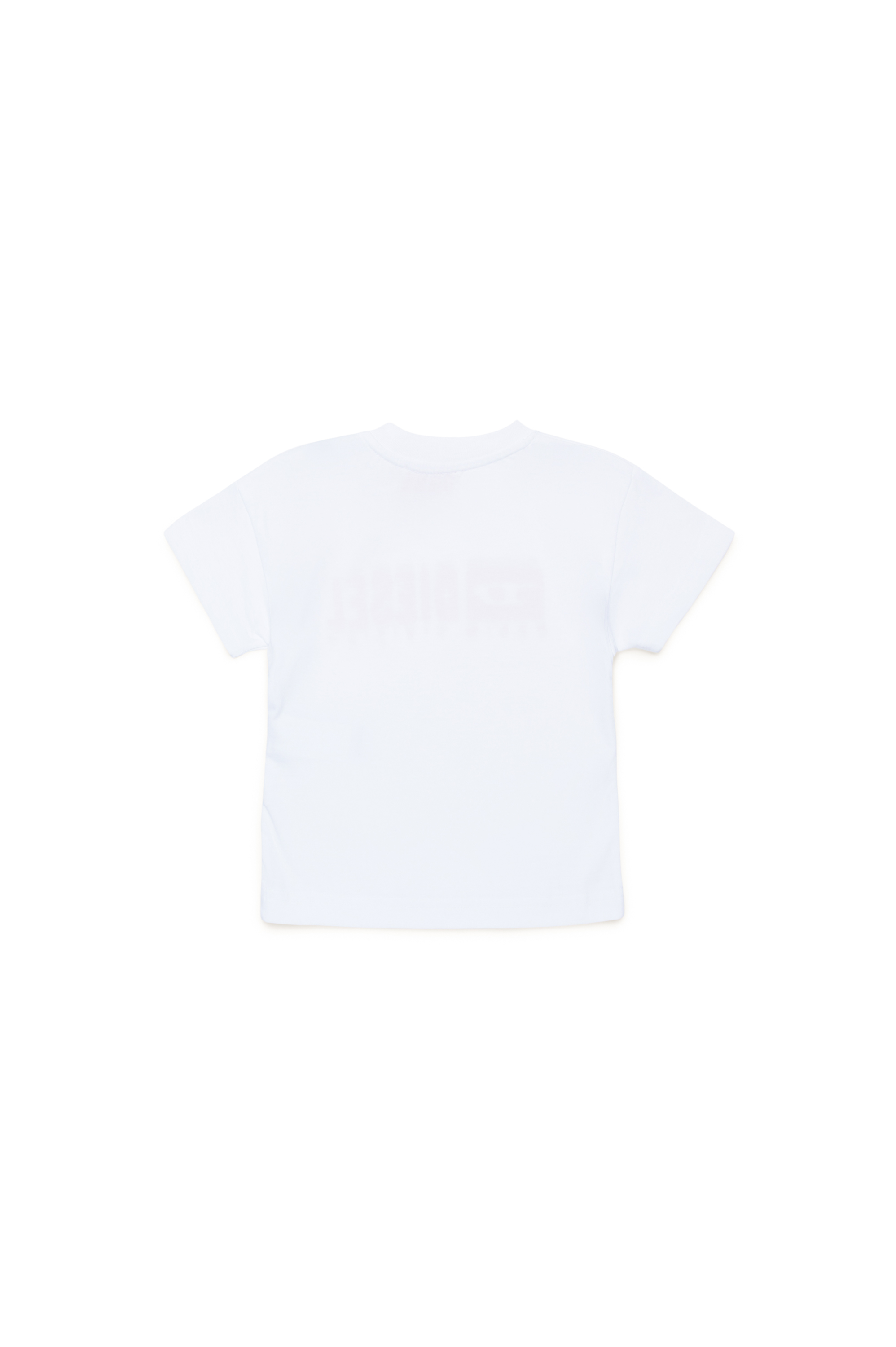 Diesel - TDIEGORL6MAB, Unisex's T-shirt with smudged logo in White - 2