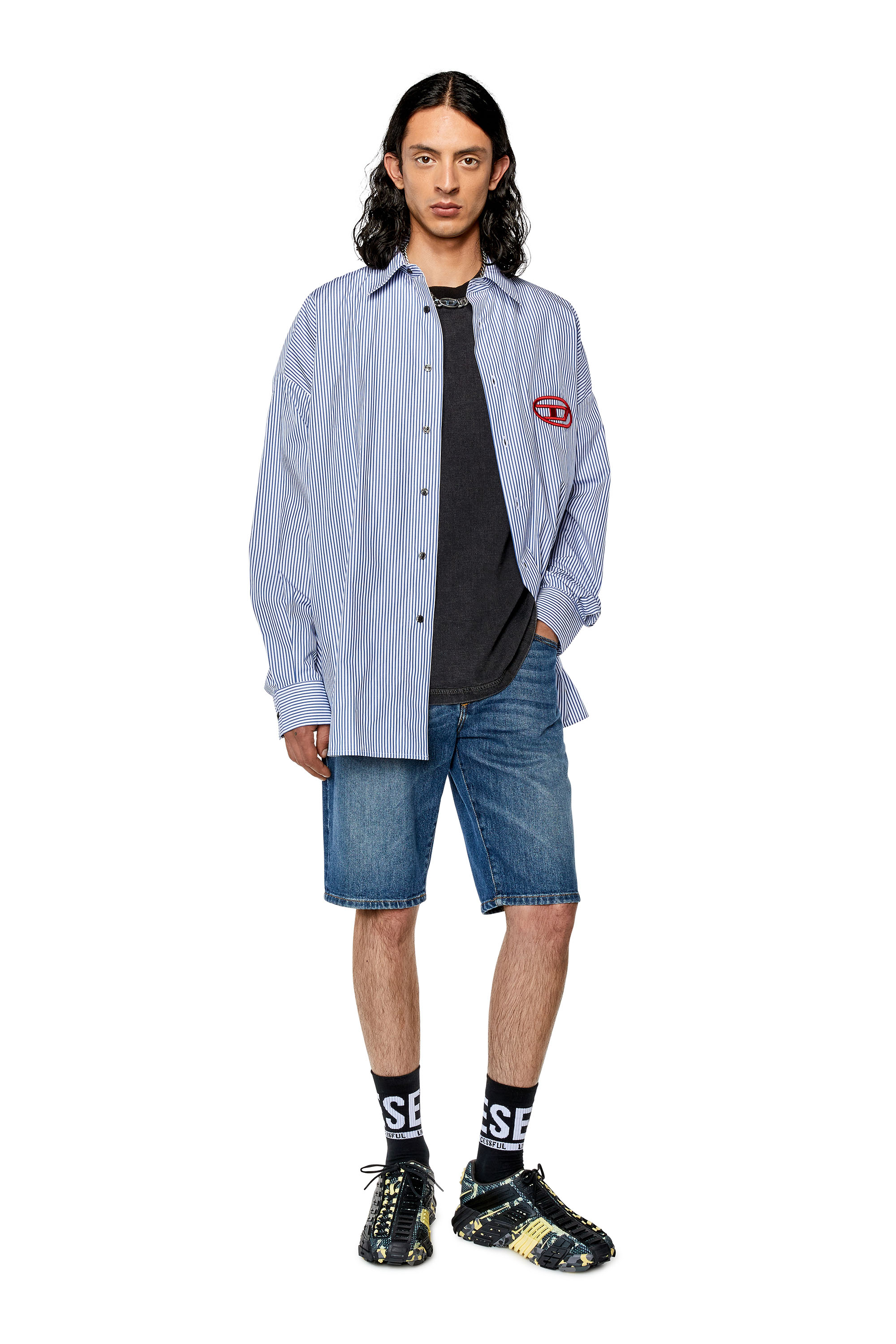 Diesel - SLIM-SHORT, Medium blue - Image 4
