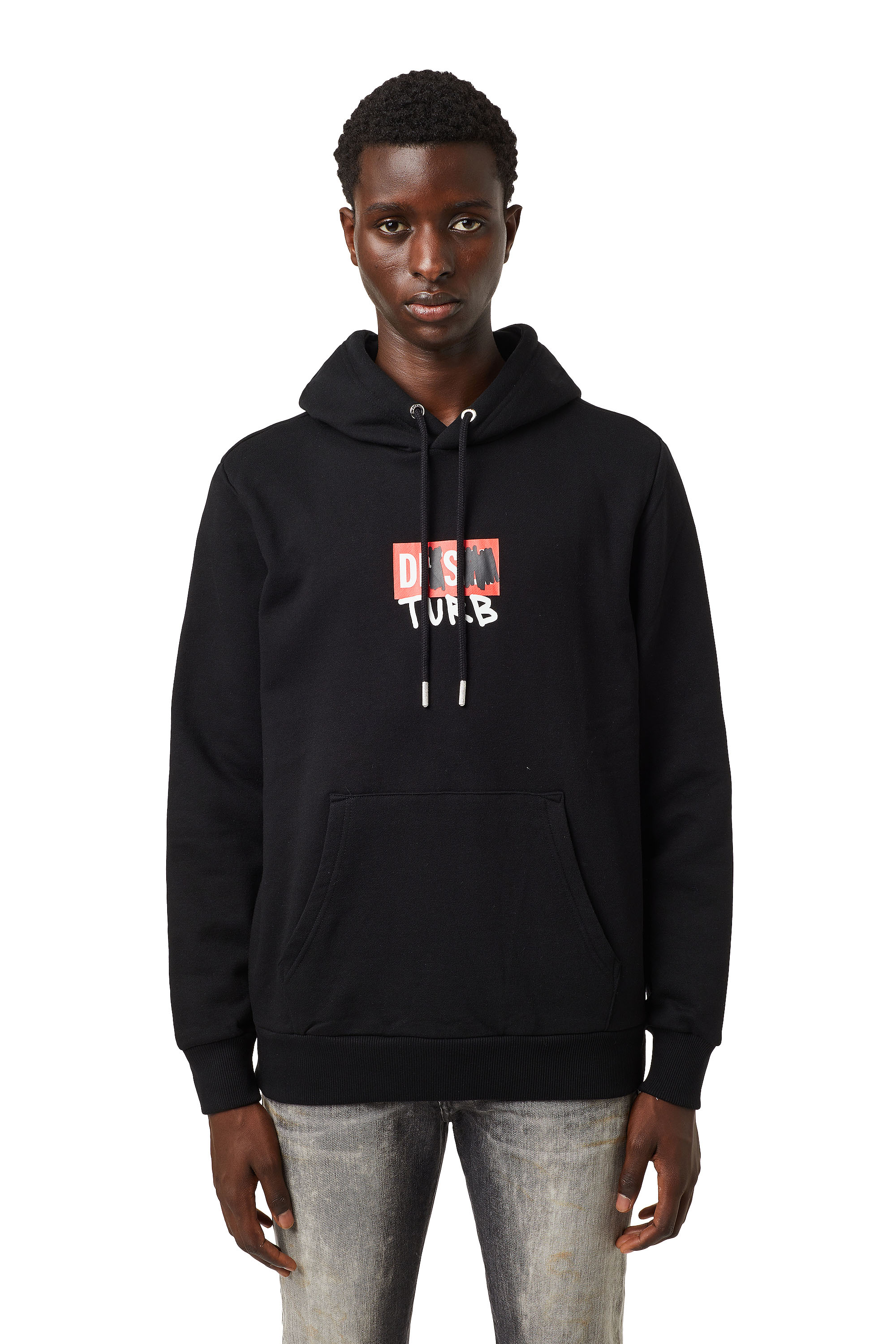 S-GIRK-HOOD-B8, Black - Sweaters