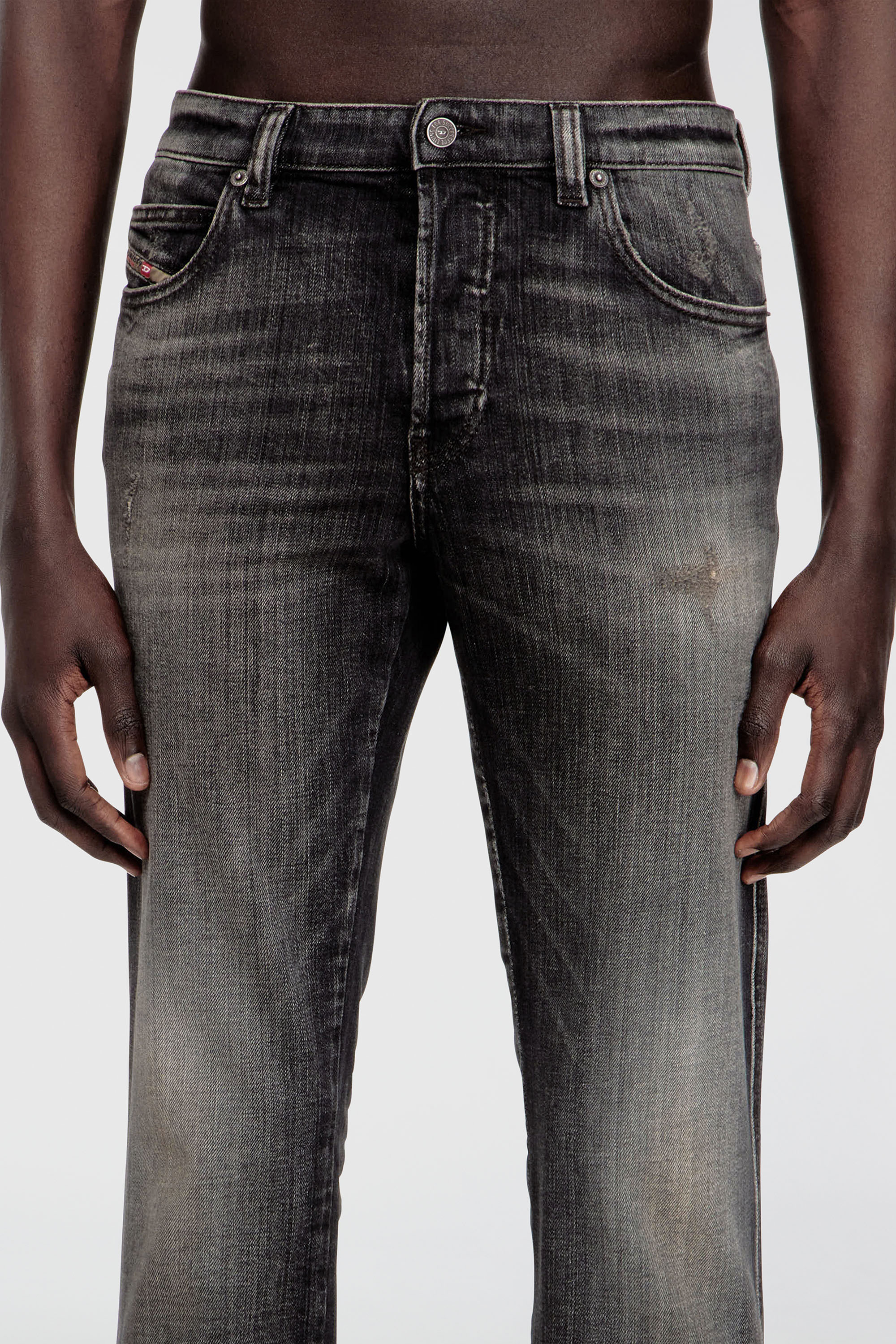 Diesel - Man's Slim Jeans 1993 D-Vyl 0ADBU, Black - 5