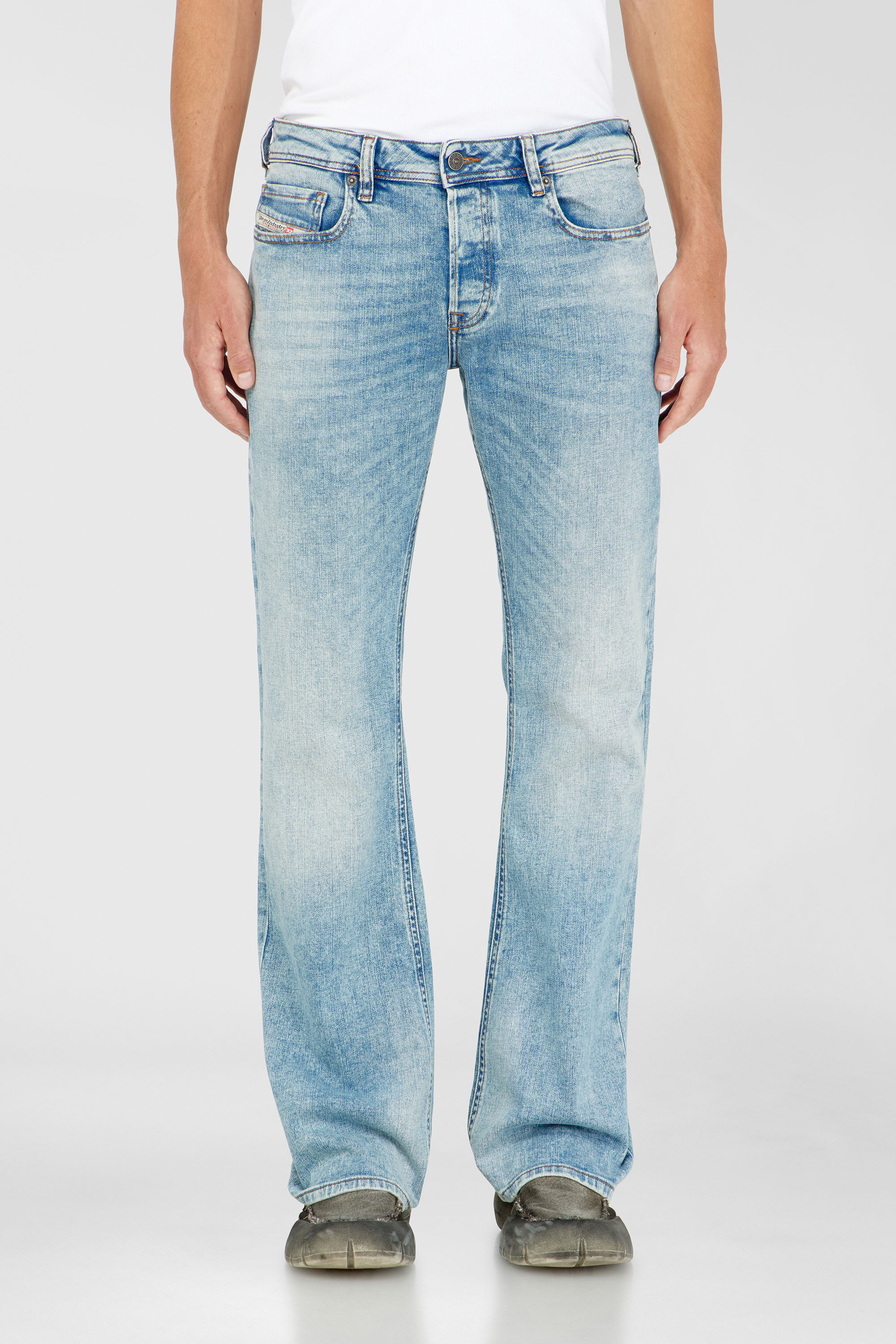 Diesel - Man's Bootcut Jeans 2007 Zatiny 0DBDV, Light Blue - 4