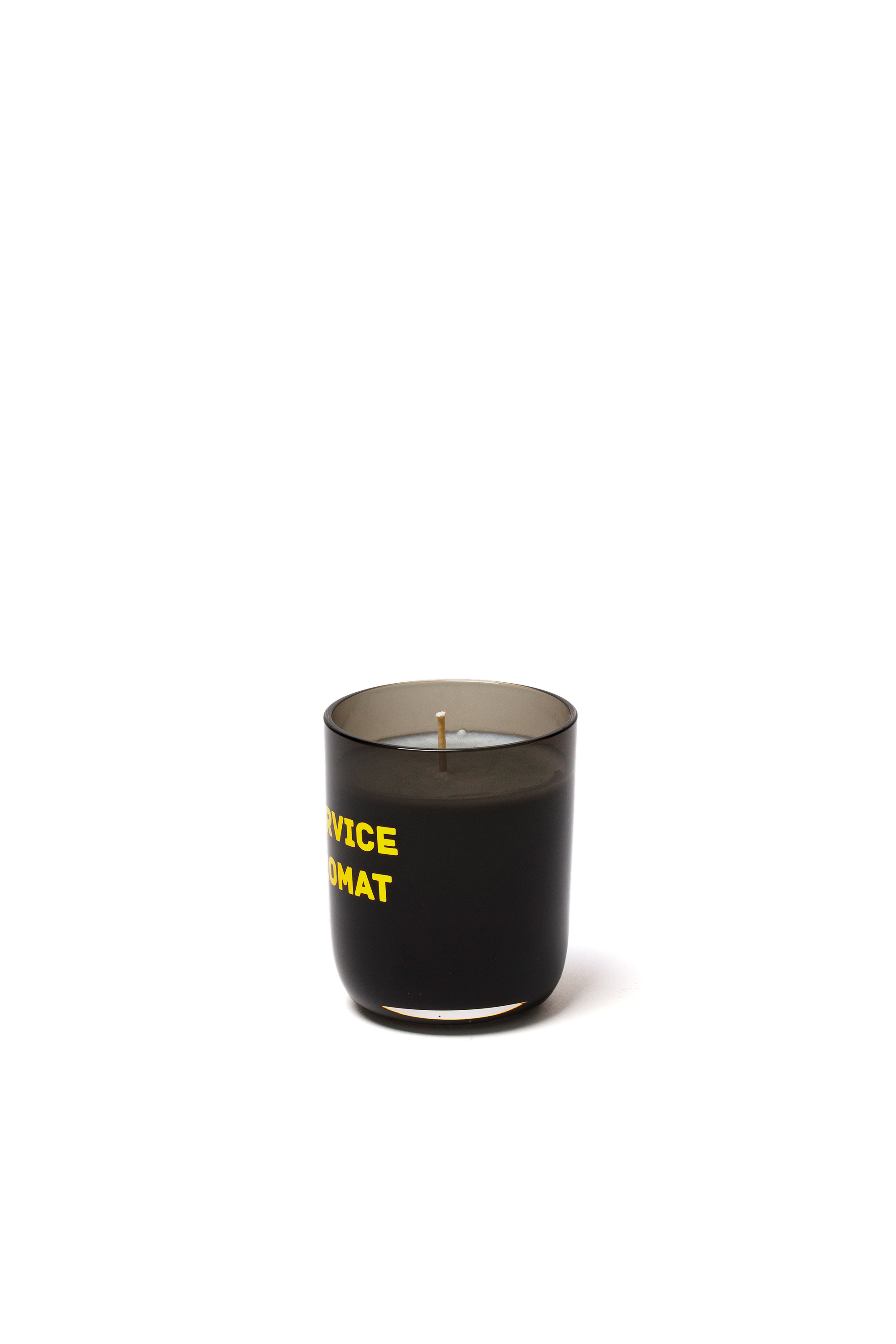 Diesel - 11170 HOME SCENTS, Unisex's Candle in glass jar "memories-self service laundromat" in Black/Yellow - 2
