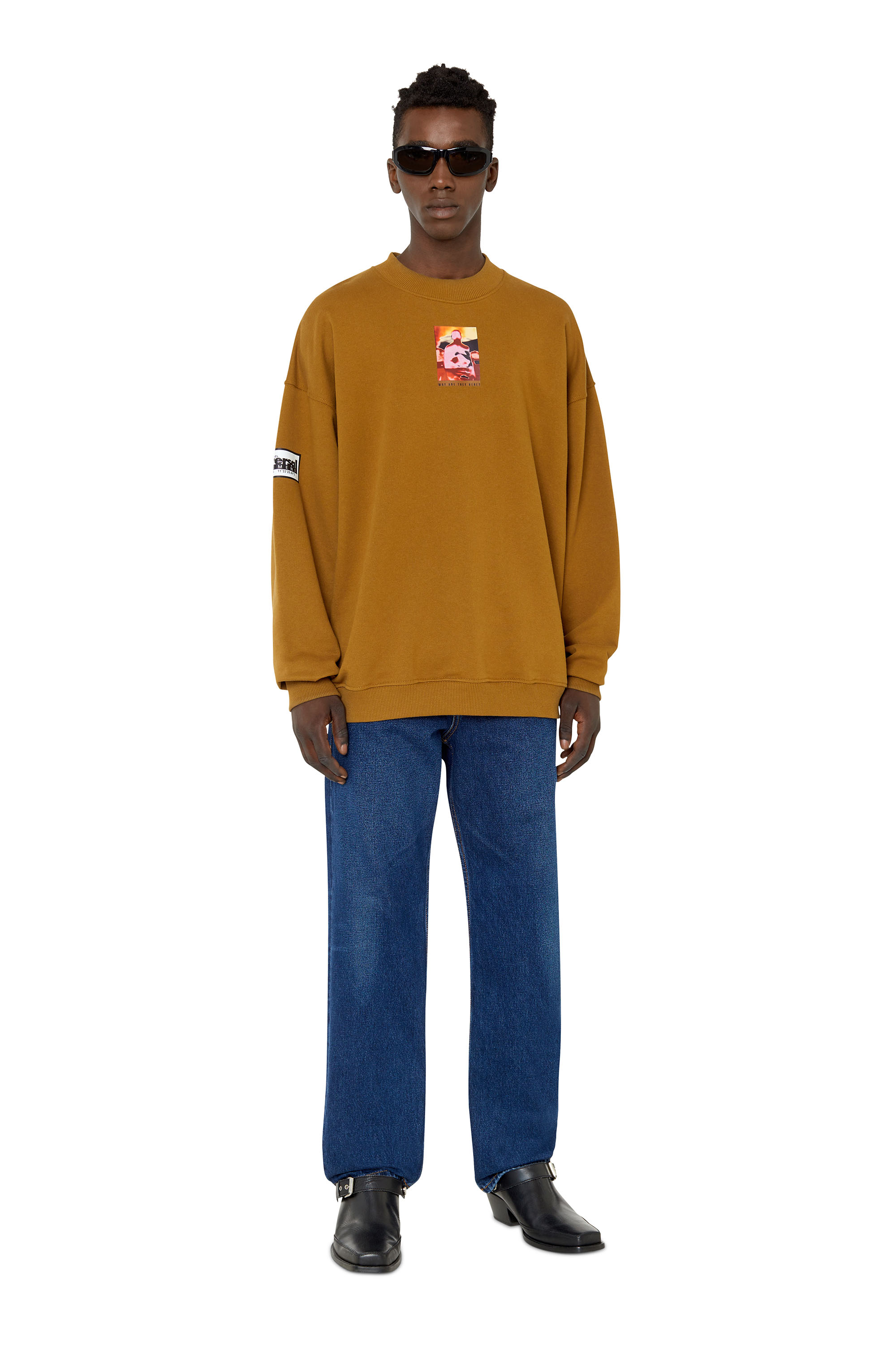 Diesel - Straight Jeans 2010 D-Macs 007E6, Dark Blue - Image 1