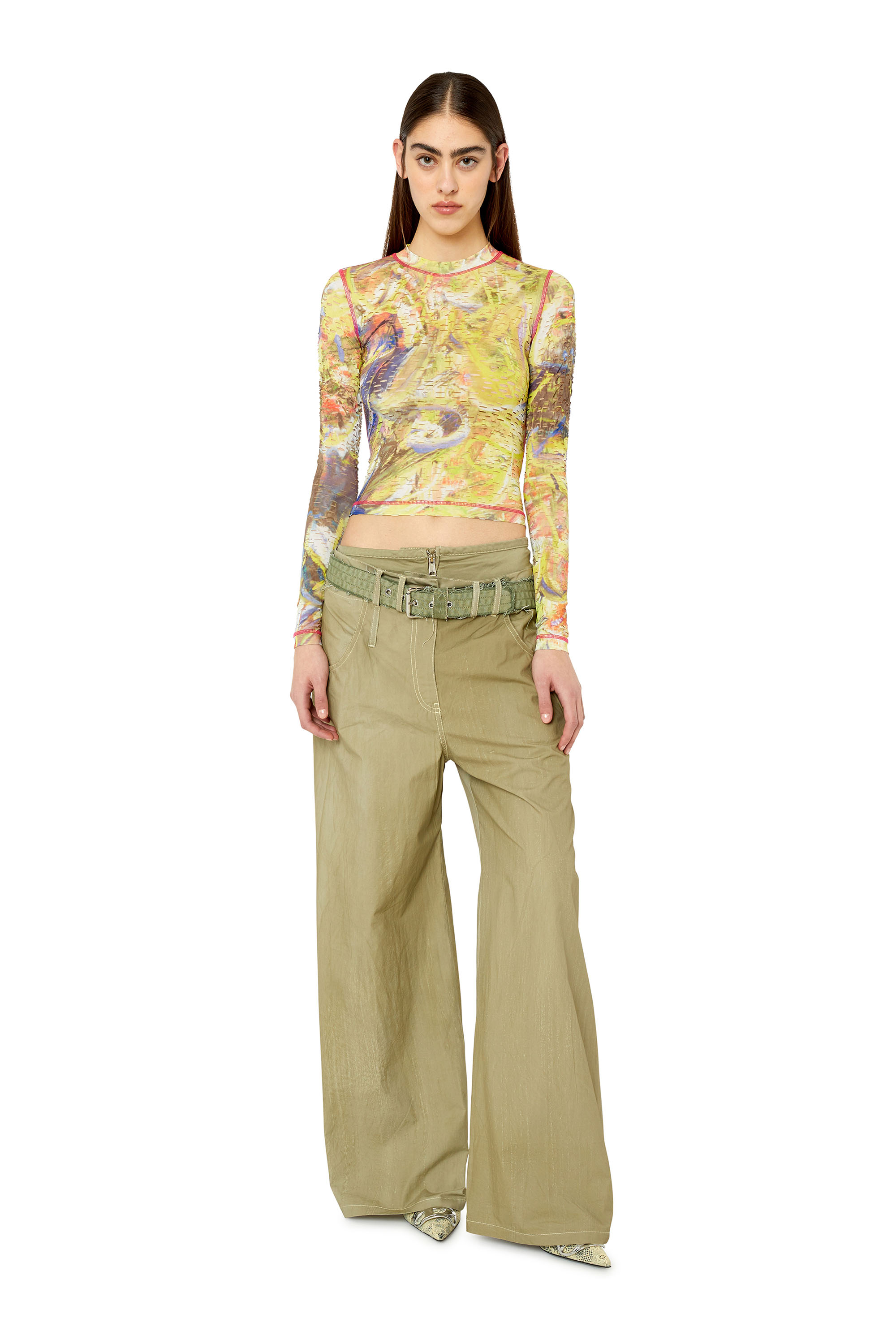 Diesel - T-CLADDY, White/Yellow - Image 2