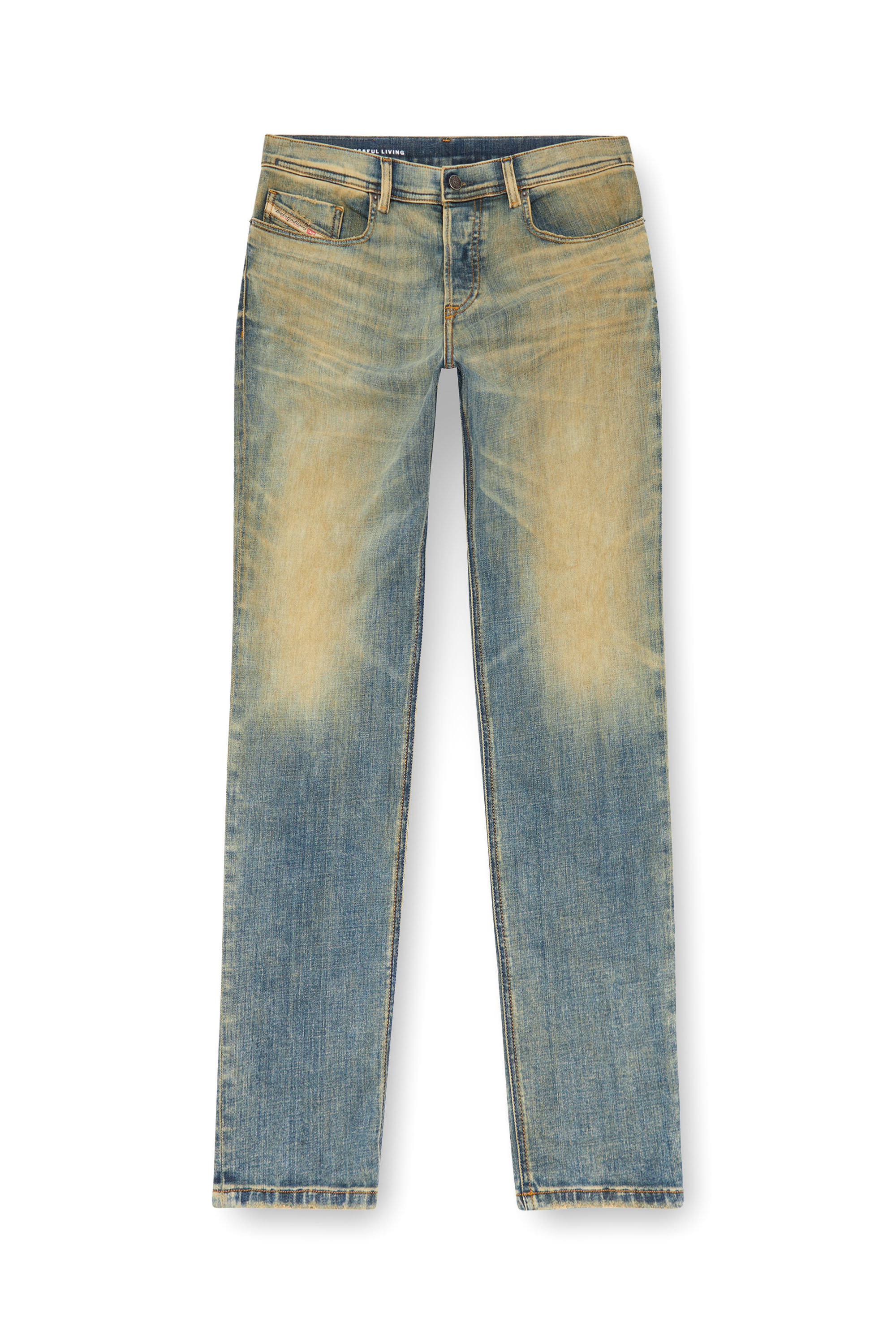 Diesel - Tapered Jeans 2023 D-Finitive 09J51, Medium blue - Image 5