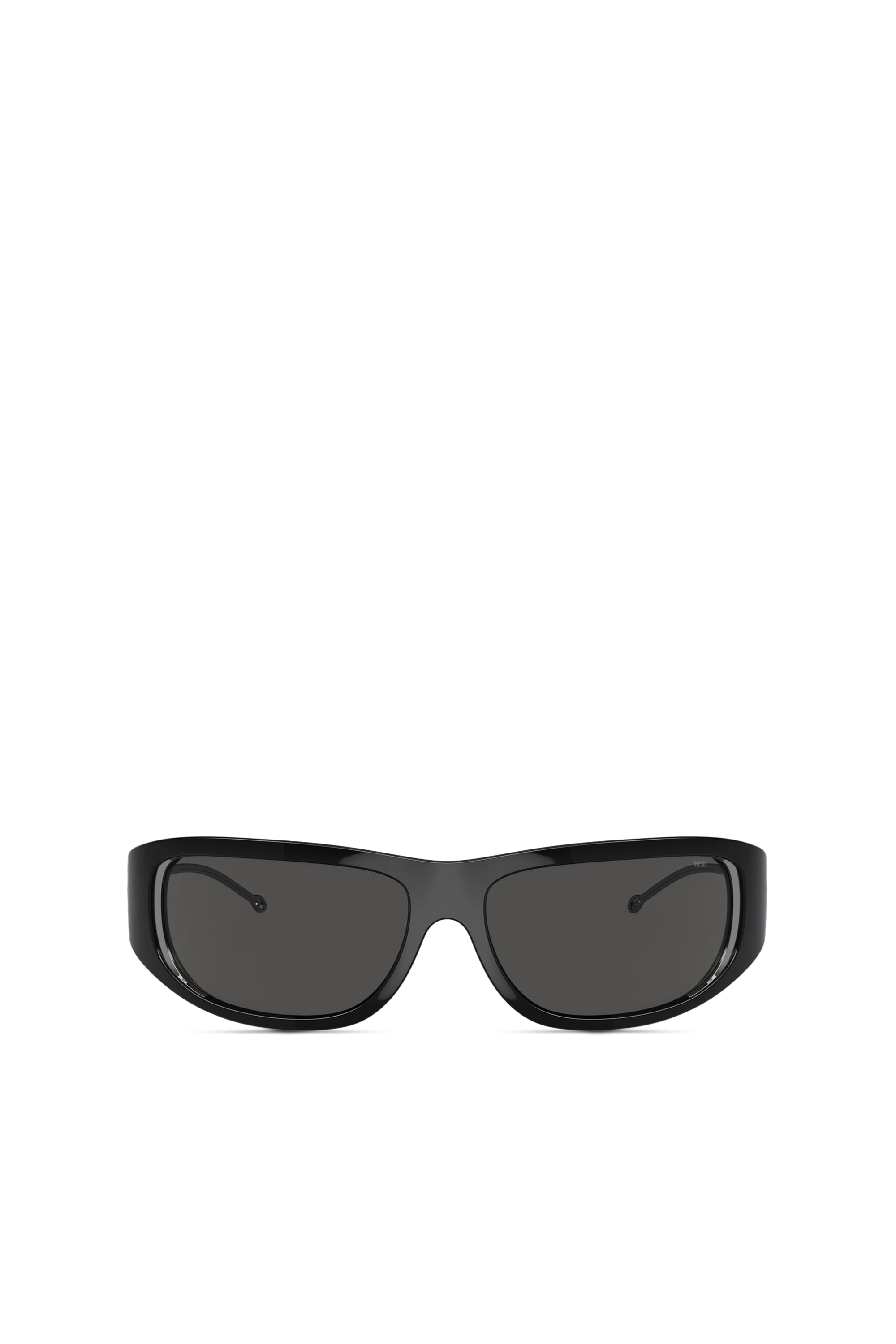 Diesel - 0DL3001 SIZE 61, Unisex's Wraparound style sunglasses in Black - 1