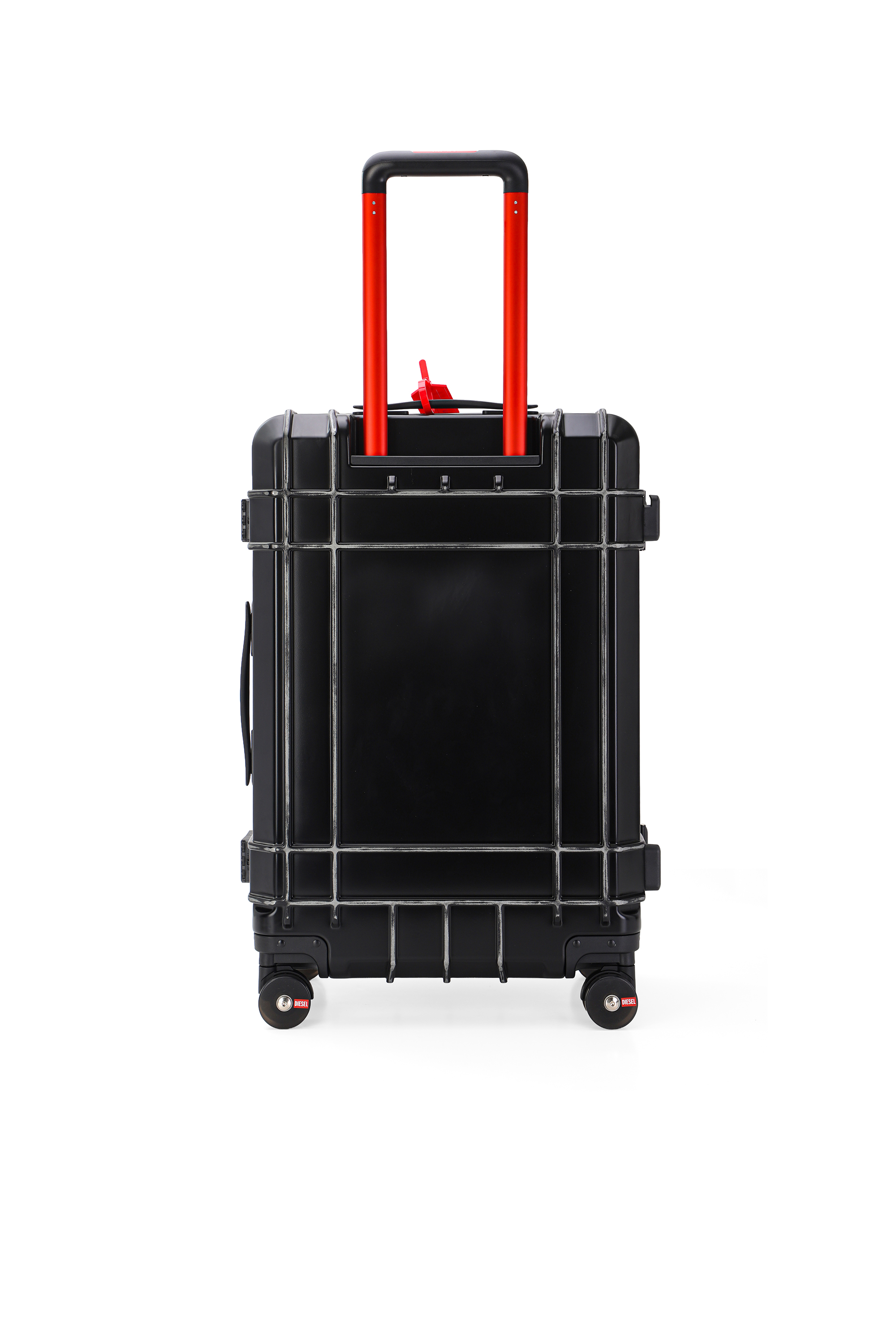 Diesel - DIESEL PC STRONG IMAGE TROLLEY- DSL003, Unisex's Rugged suitcase size M in Black - 2
