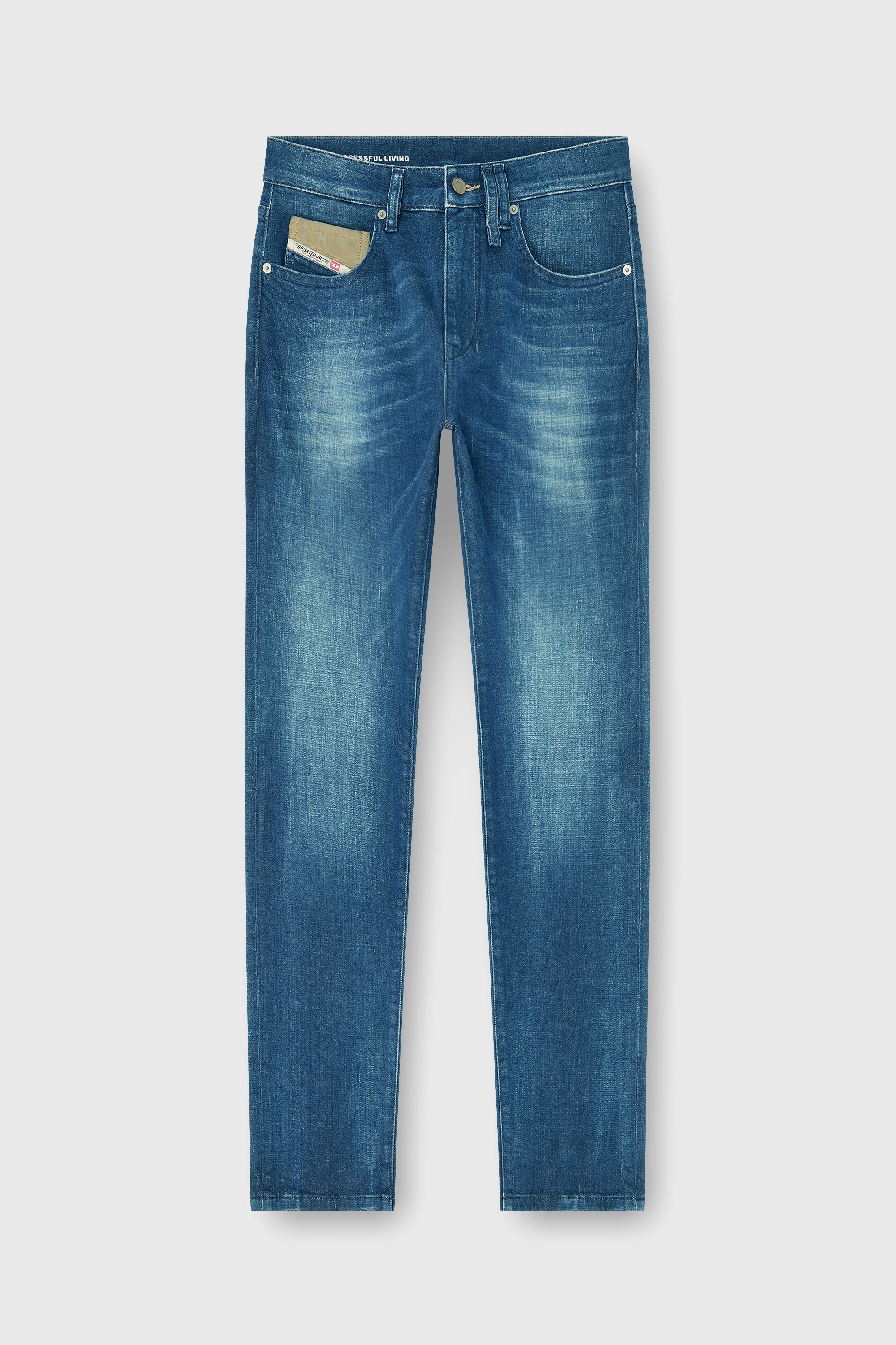 Diesel - Man's Slim Jeans 2019 D-Strukt 0PBBZ, Medium blue - 2
