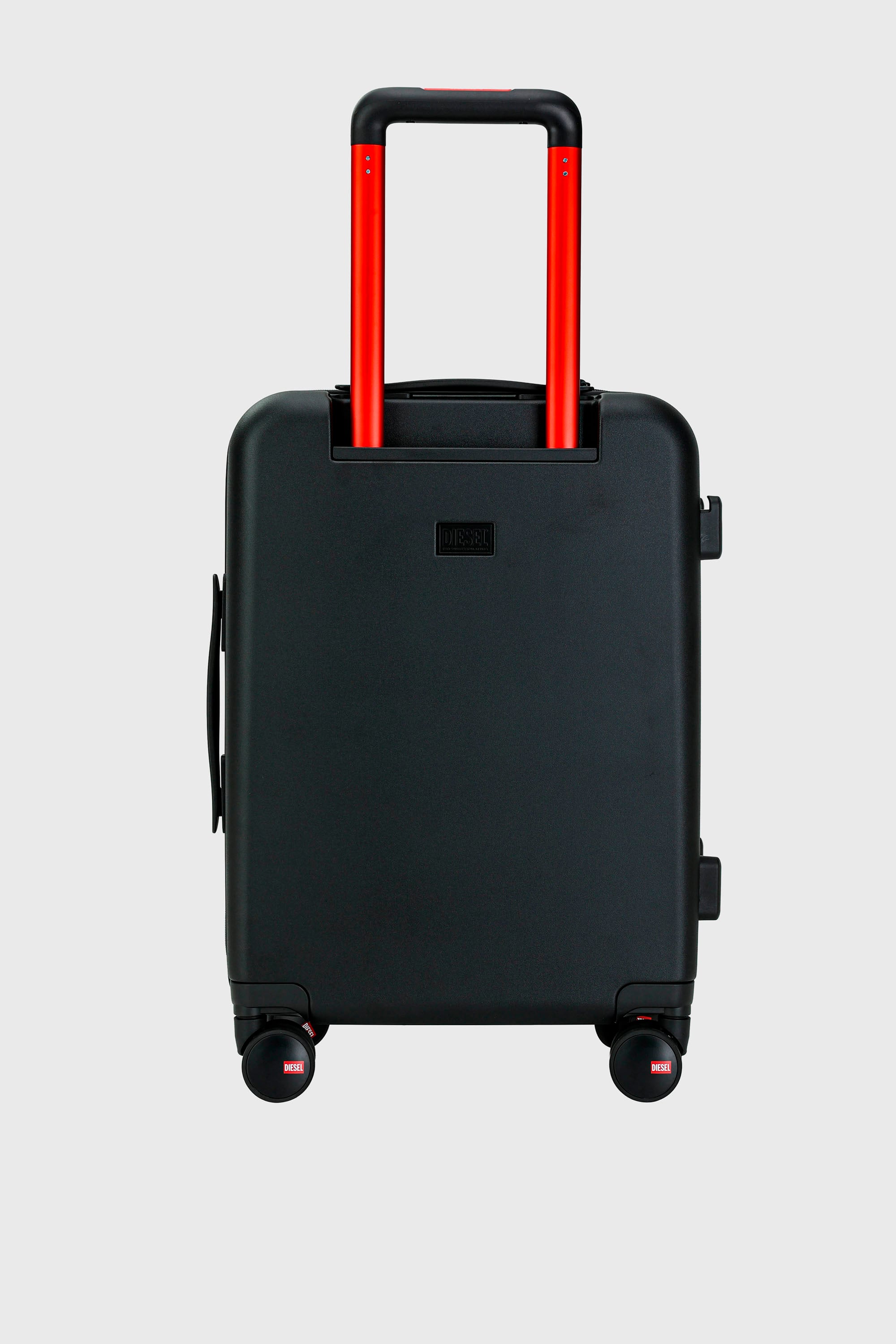 Diesel - LU0043 HARD LUGGAGE - DSL012, Unisex's Oval D suitcase size S in Black - 2