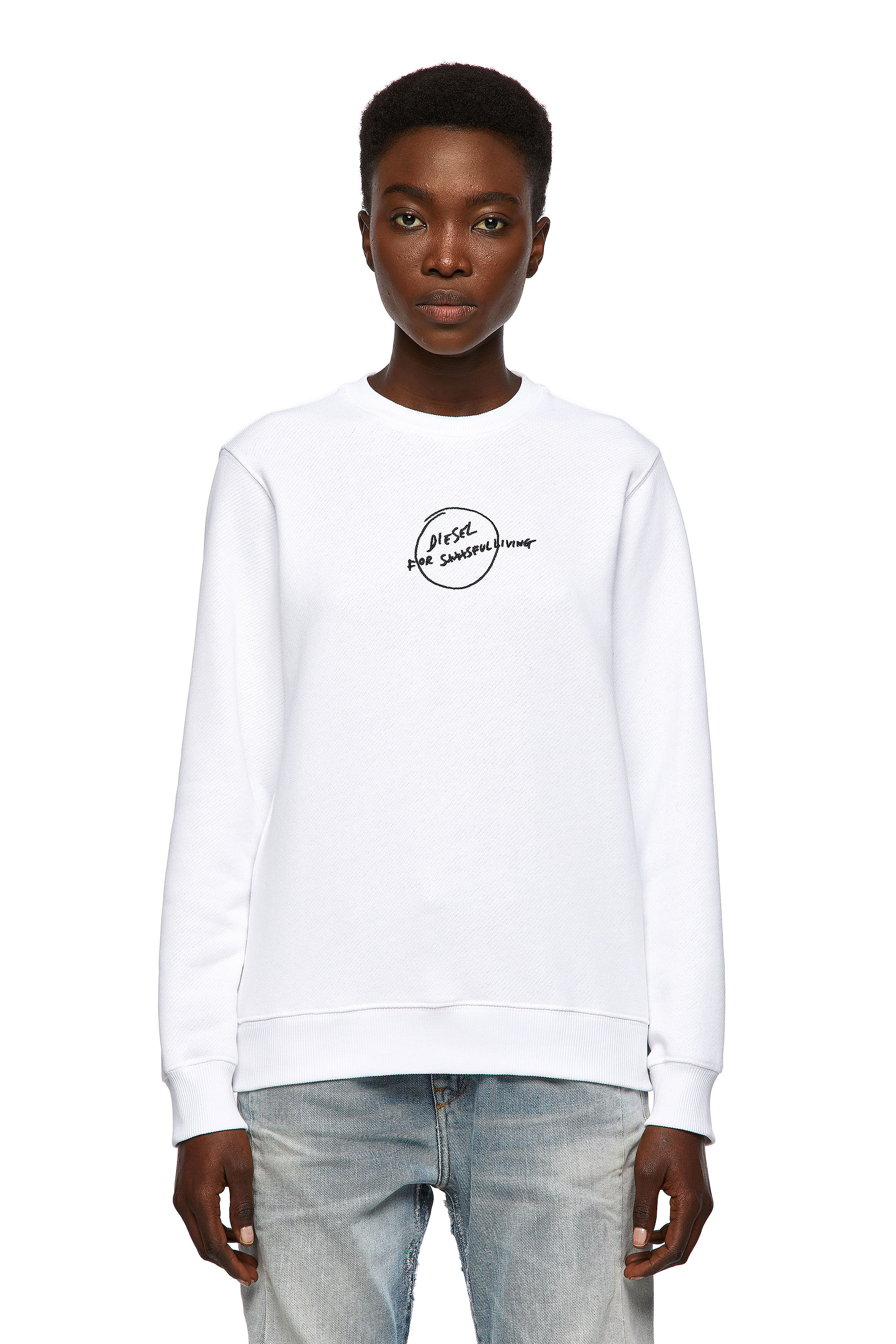 F-ANGS-B1, White - Sweaters