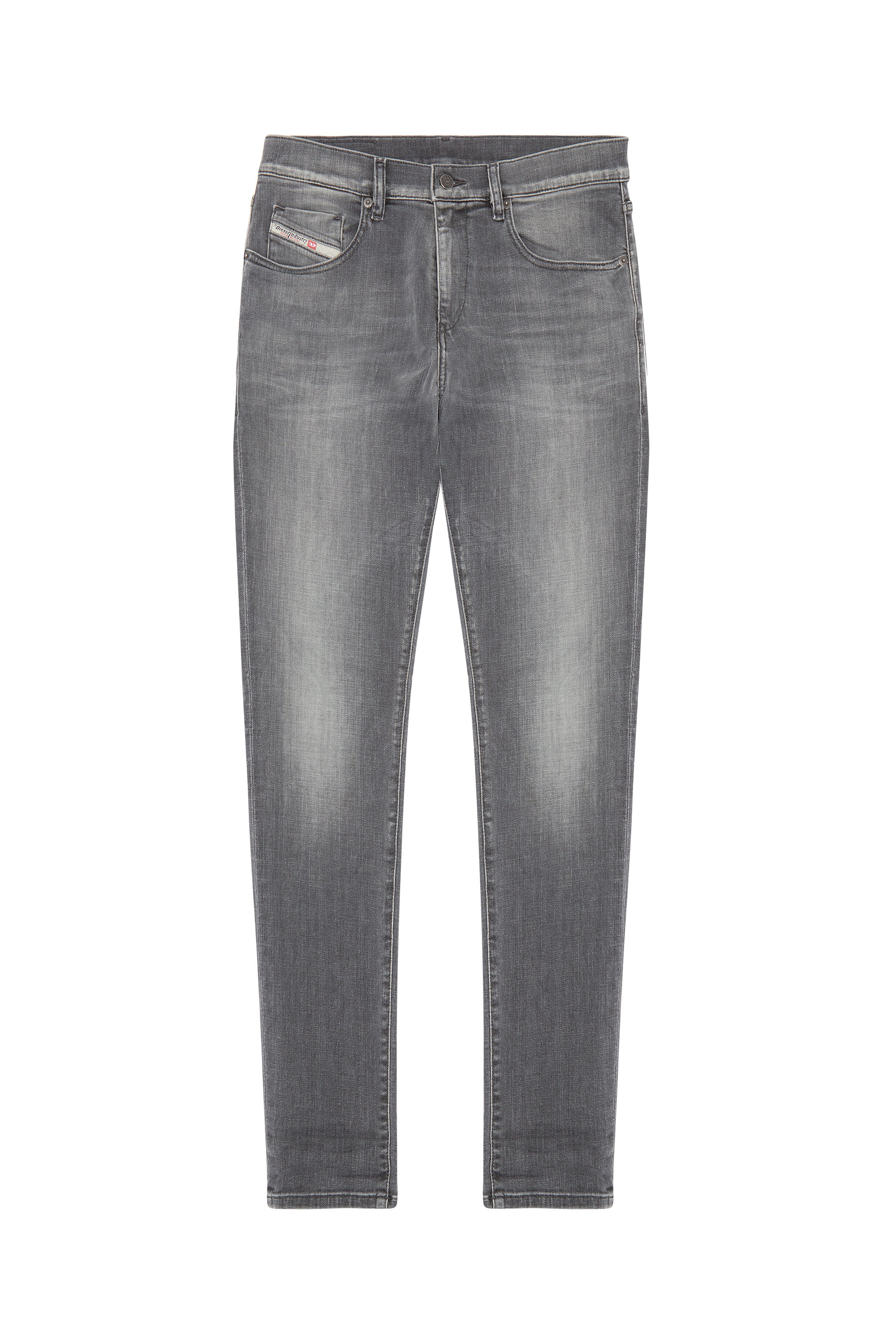 Diesel - Slim Jeans 2019 D-Strukt 09F91, Grey - Image 5