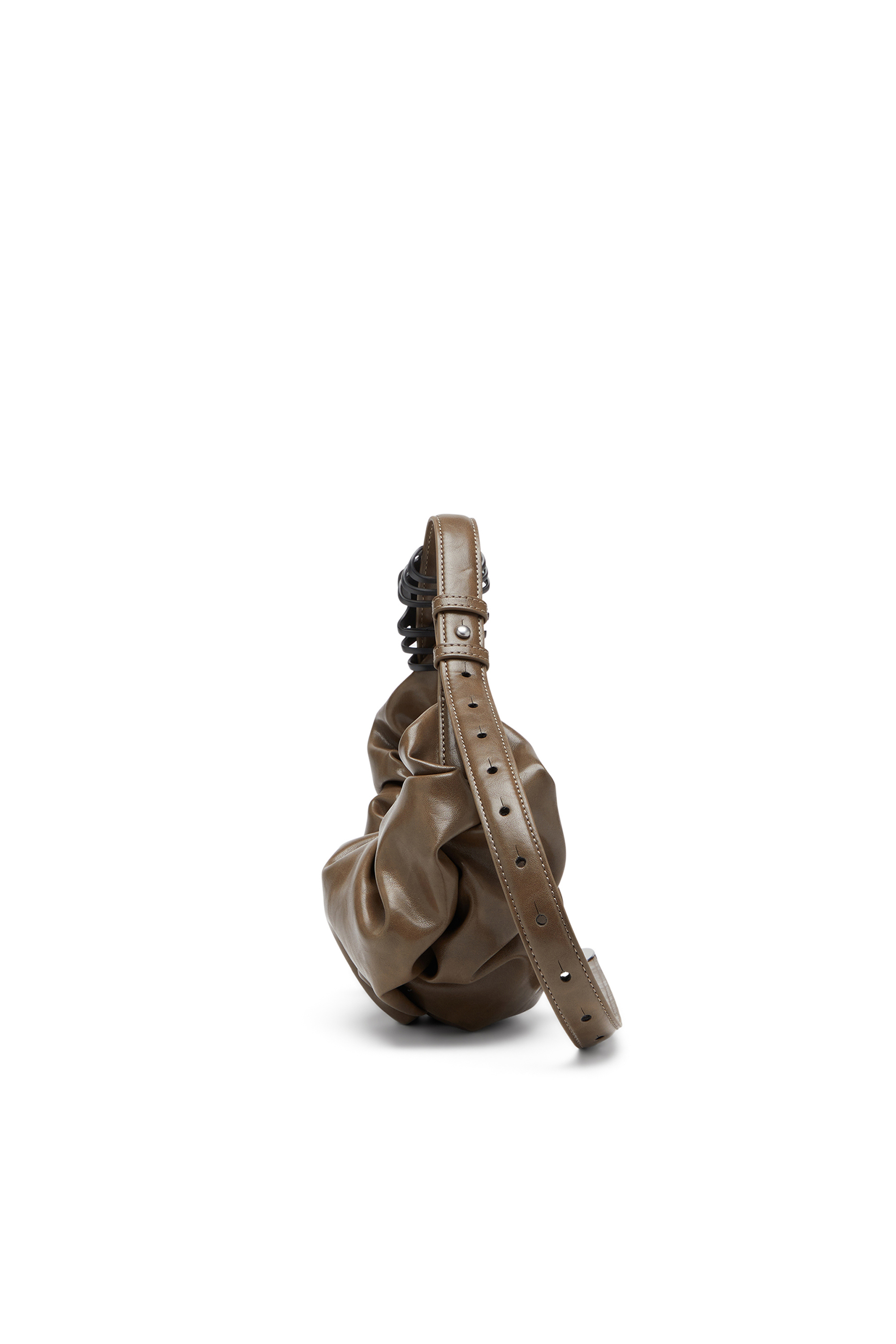 Diesel - GRAB-D HOBO S, Woman's Grab-D-Hobo bag in Brown - 4