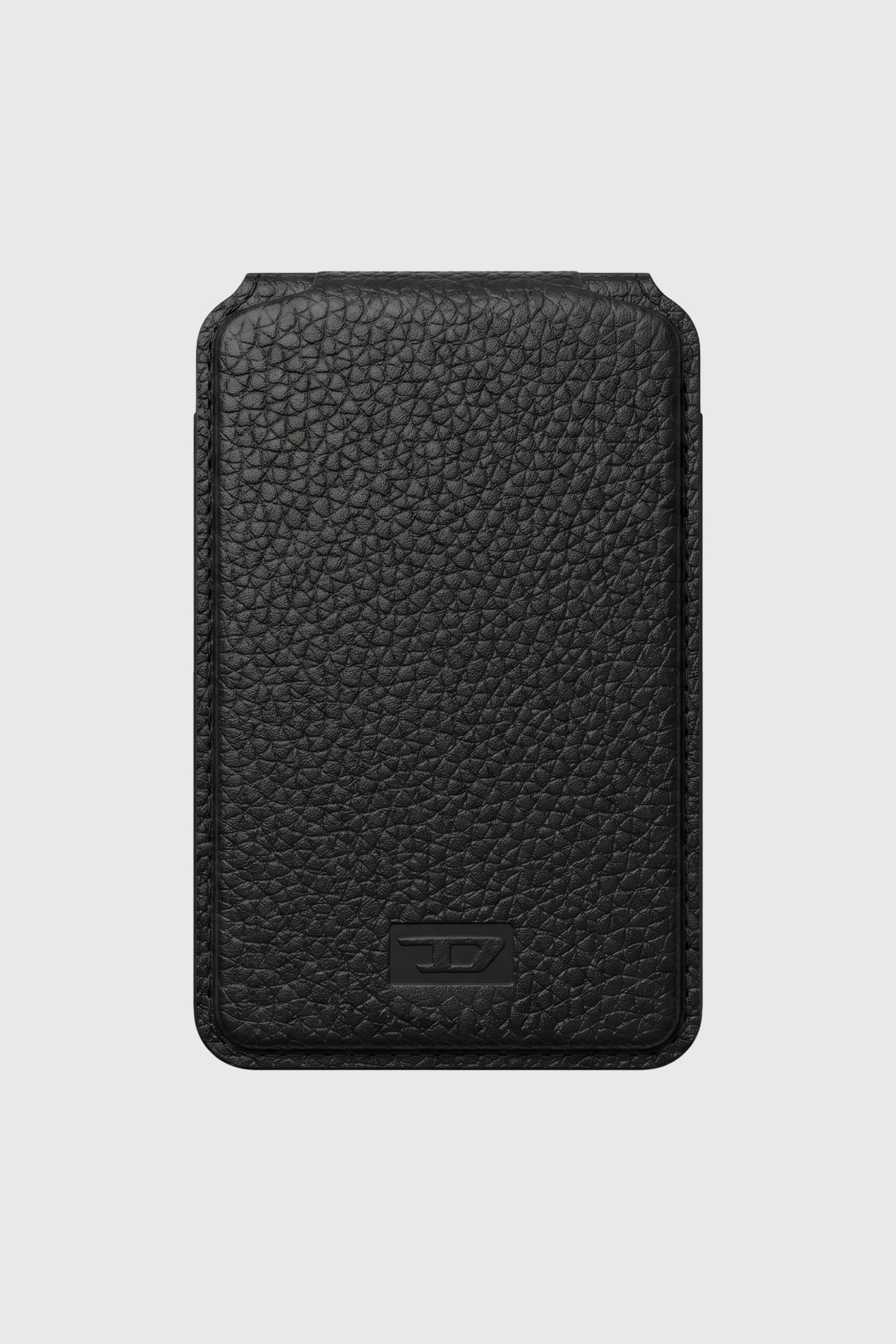 Diesel - 60649 CARD HOLDER, Unisex's Flag D MagSafe card holder in Black - 3