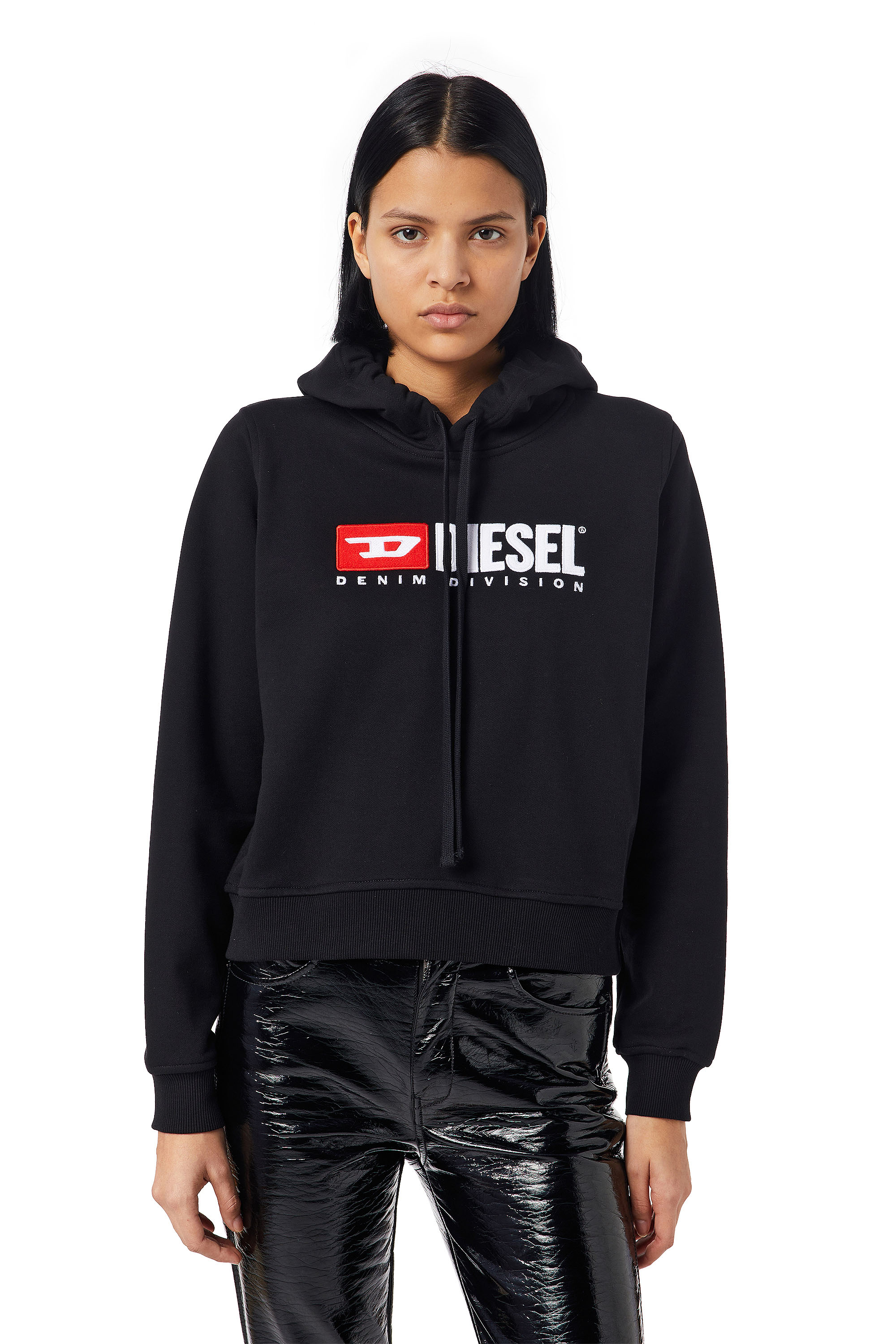 Diesel - F-REGGY-HOOD-DIV, Black - Image 1