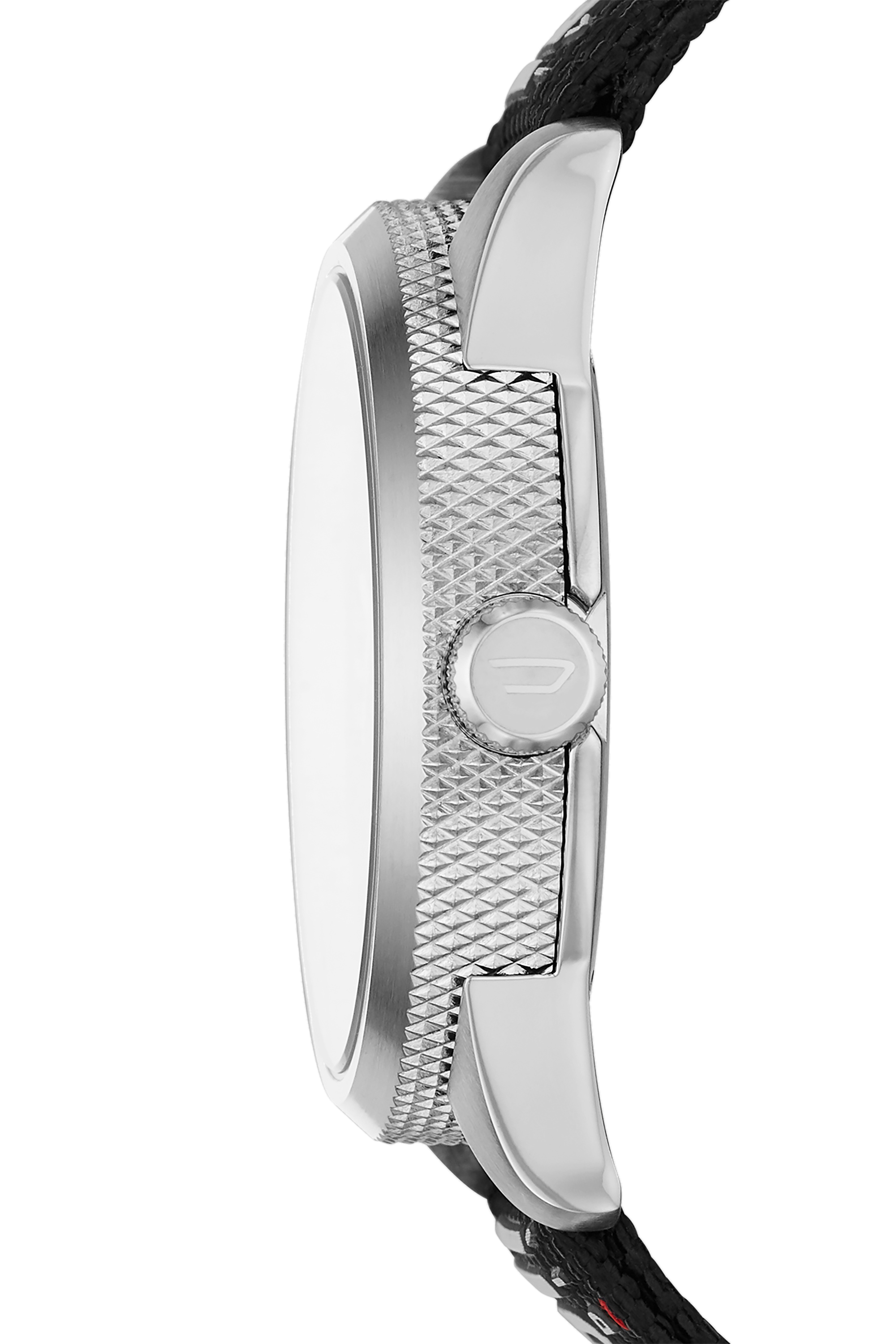 Diesel - DZ1906, Man's Rasp NSBB Three-Hand Black Nylon Watch Set in Black - 4