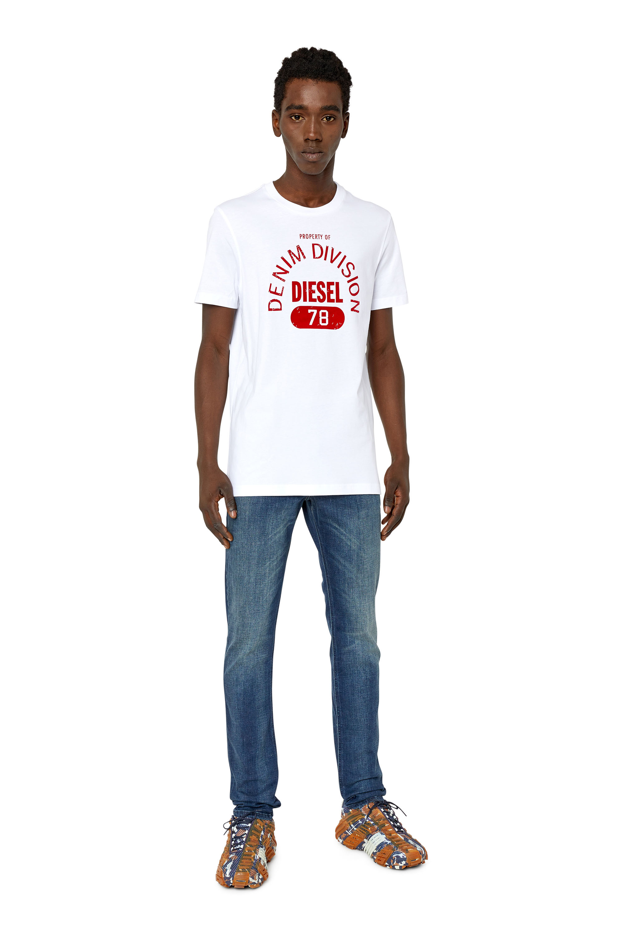 Diesel - 1979 Sleenker 09F58 Skinny Jeans, Dark Blue - Image 5