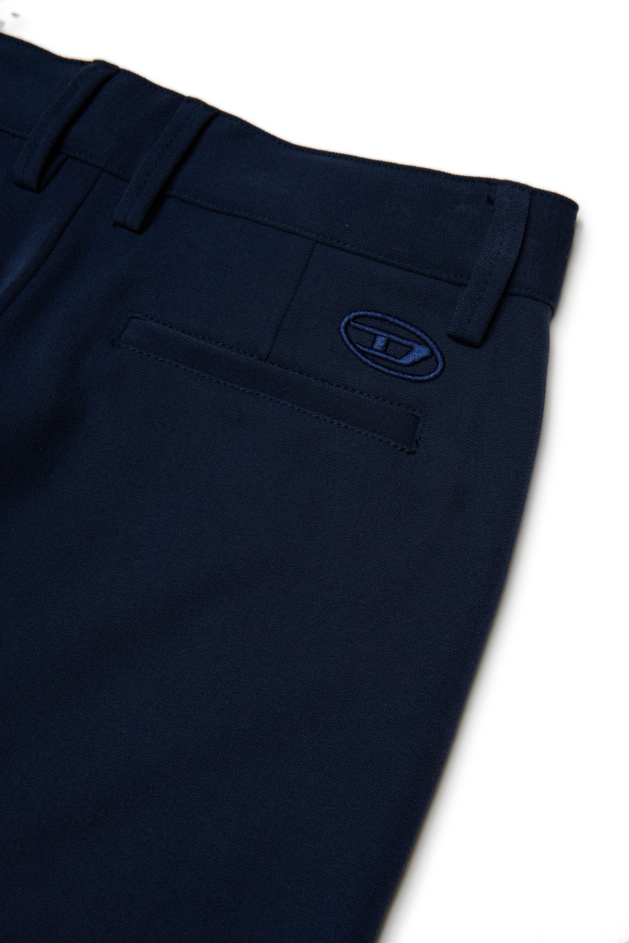 Diesel - PTIMO, Man's Pants with embroidered logo in Blue - 4