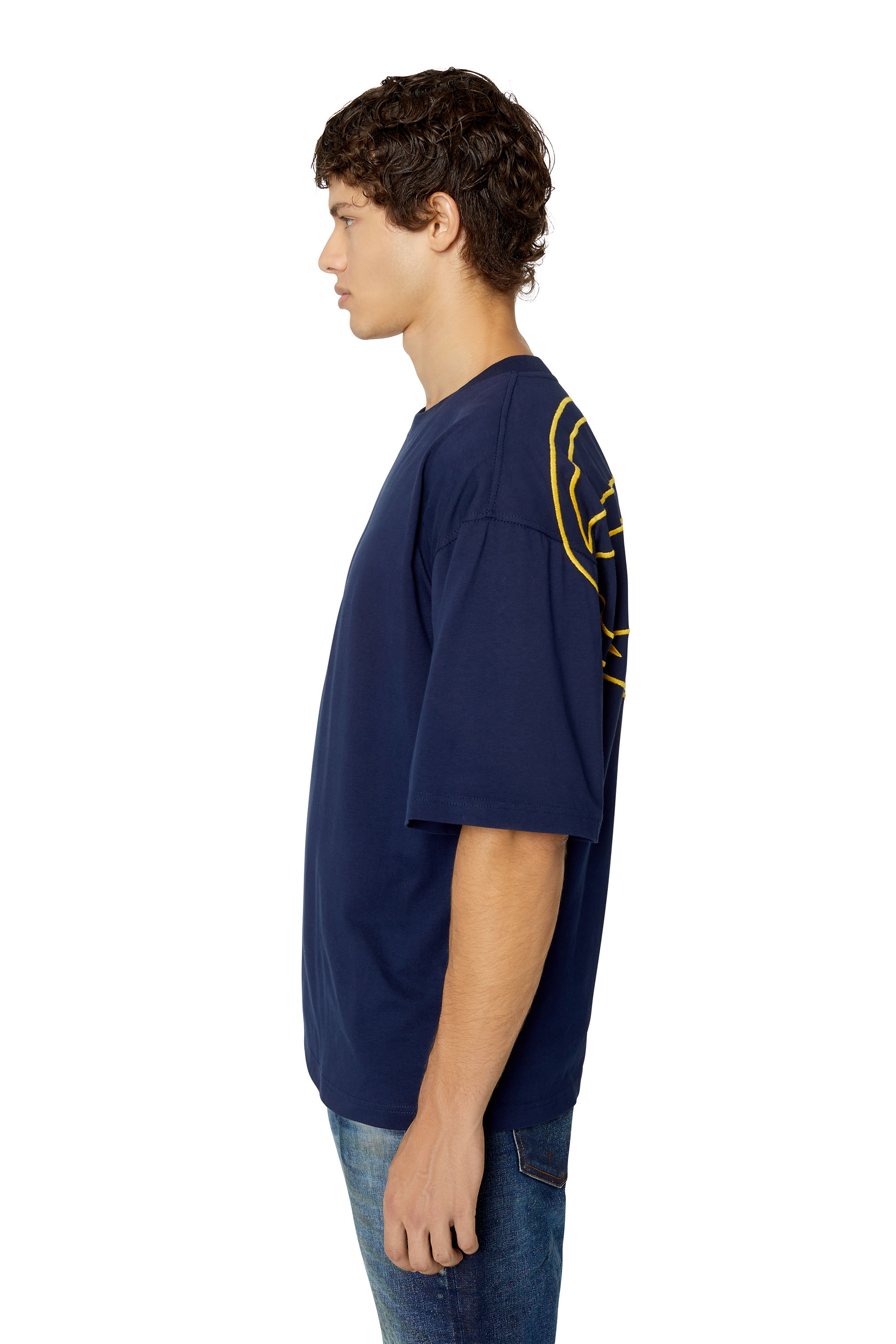 Diesel - T-BOGGY-MEGOVAL, Blue - Image 4