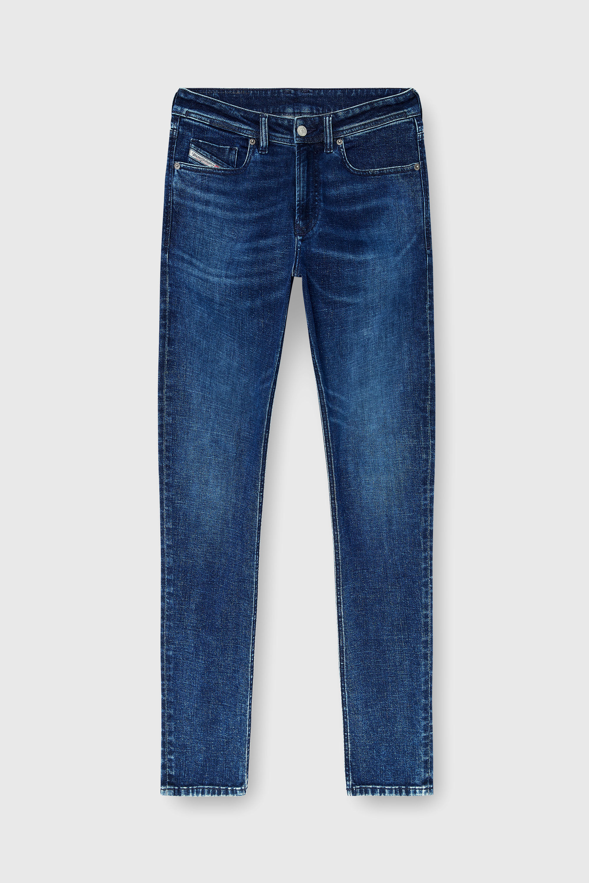 Diesel - Man's Skinny Jeans 1979 Sleenker 0KBBD, Dark Blue - 2