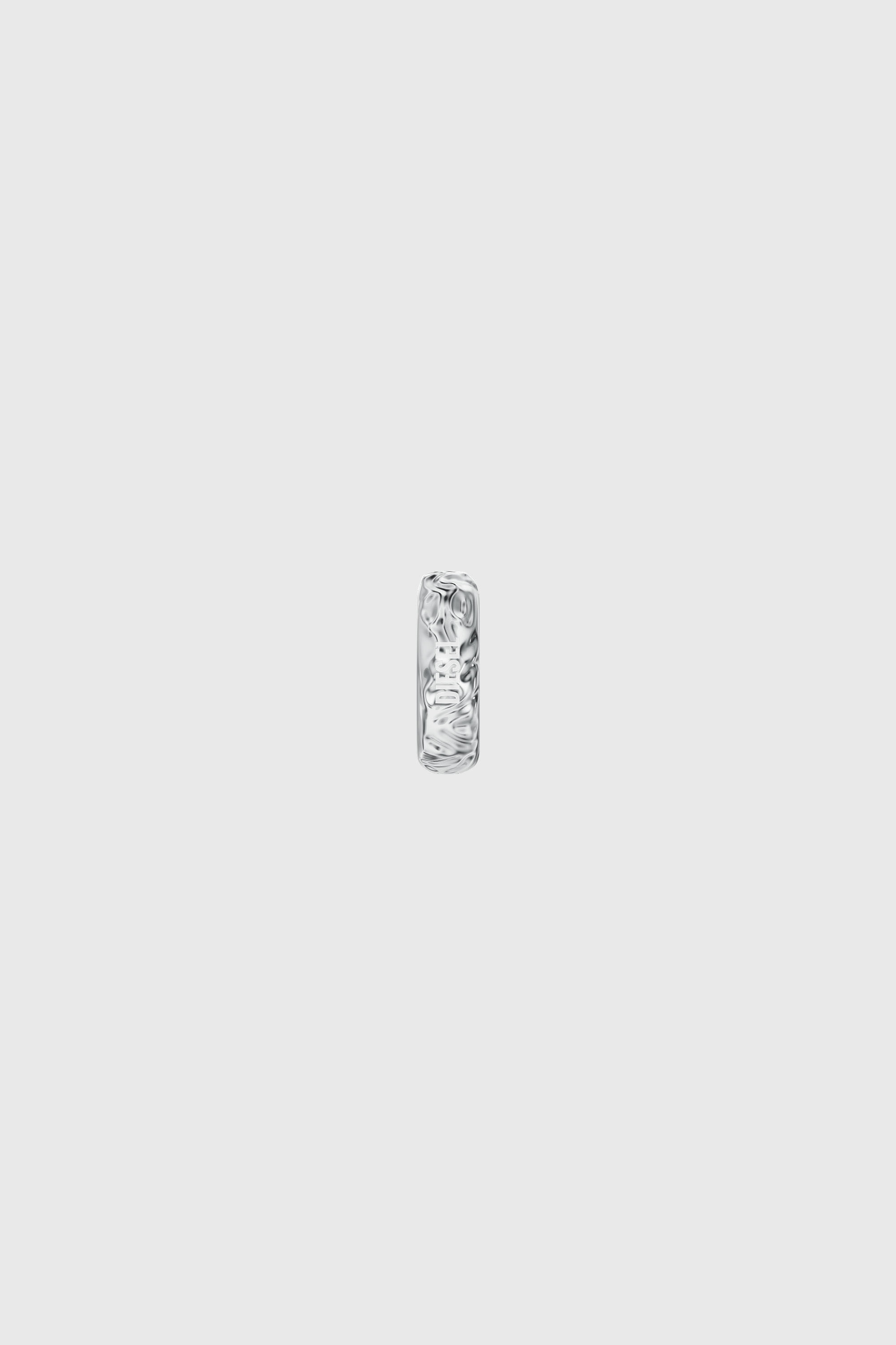 Diesel - DX1730040, Unisex's Stainless Steel Hoop Earring in Silver - 2