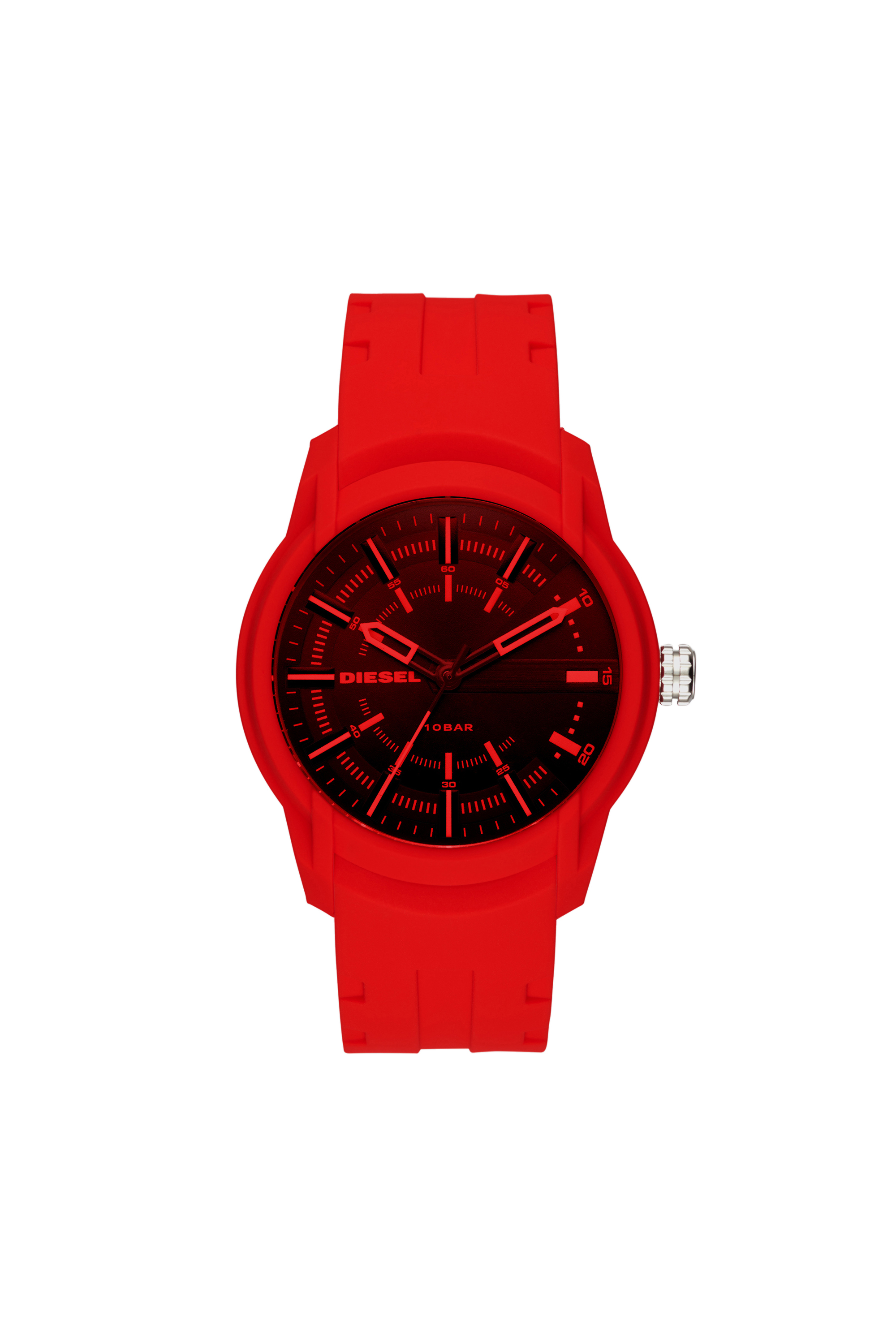 Diesel - DZ1820, Man's Armbar watch with red case in Red - 1