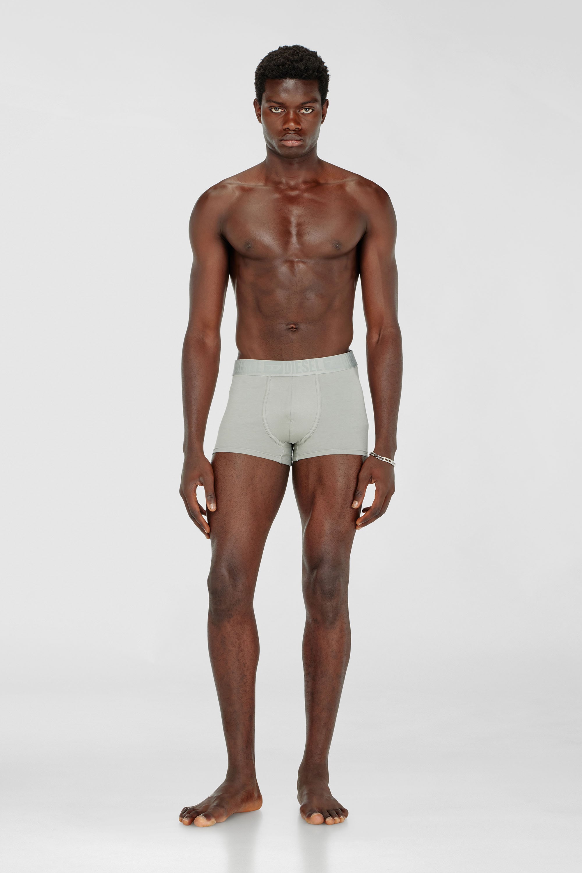 Three-pack of stretch cotton boxer briefs with tonal waistband