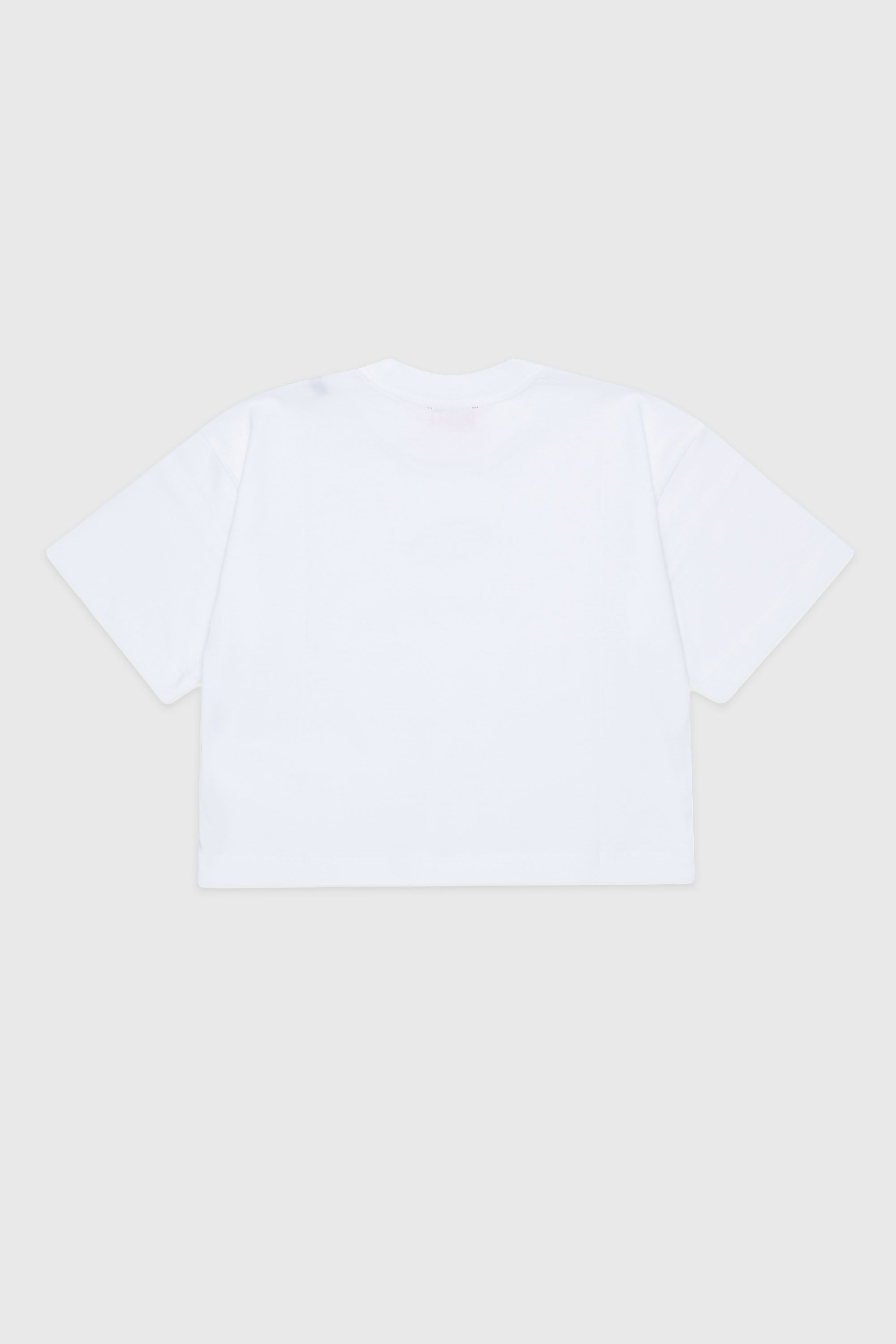 Diesel - TLIXIN, Woman's Cropped T-shirt with Oval D logo in White - 1