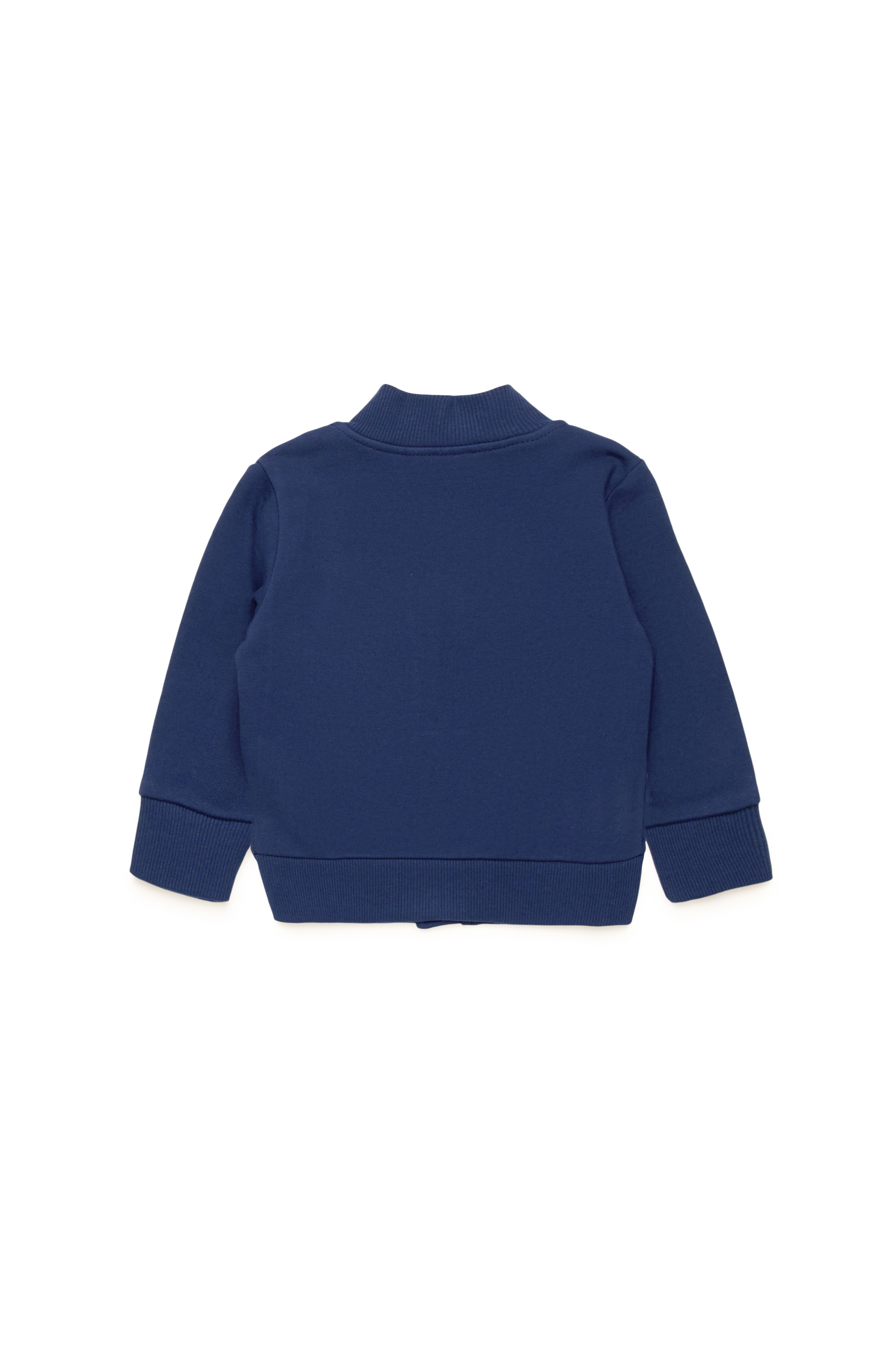 Diesel - SMARCOB, Unisex's Zipped sweatshirt with Oval D print in Blue - 2