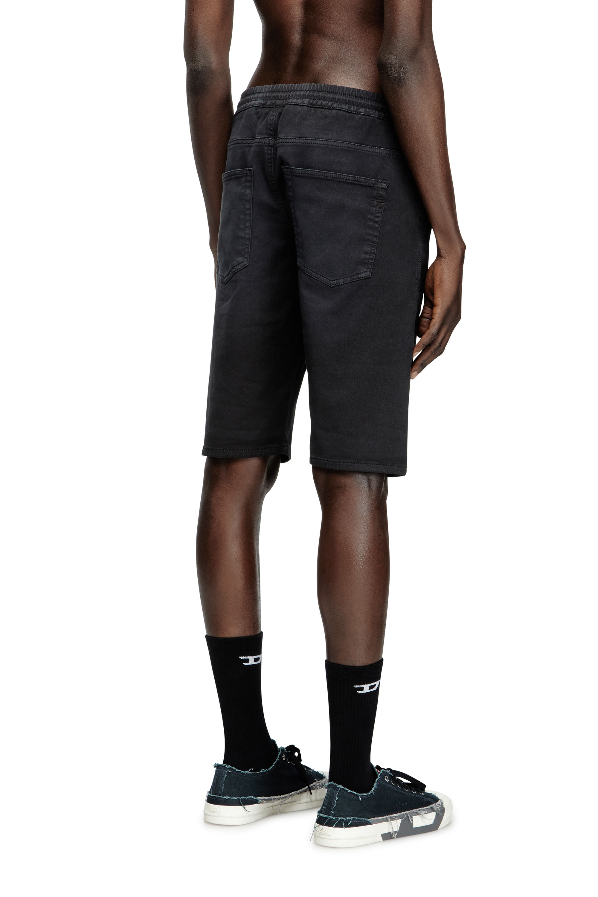 Diesel - 2033 D-KROOLEY-SHORT JOGG, Man's Chino shorts in JoggJeans in null - 4