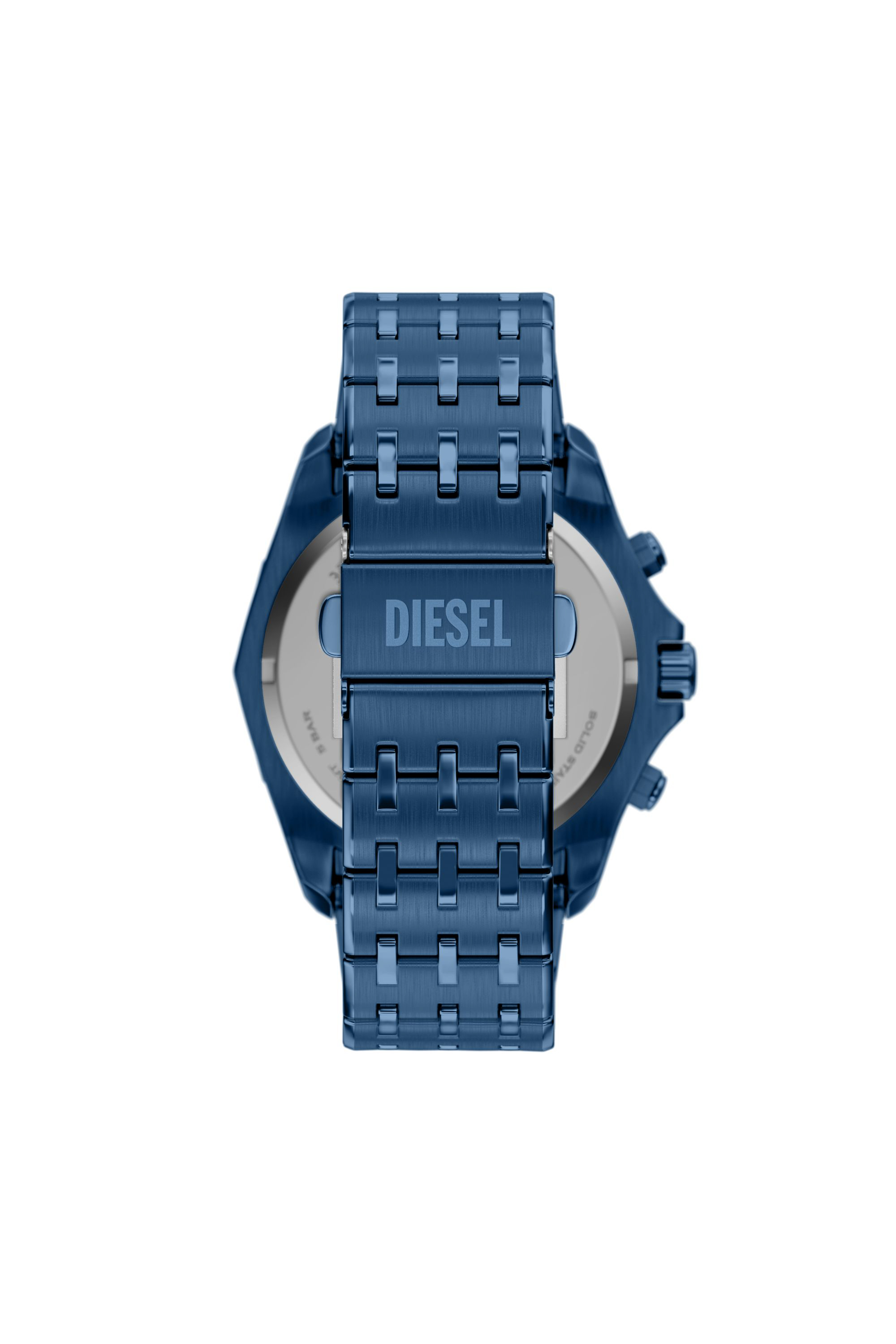 Diesel - DZ4705 WATCH, Man's Stinger Blue Stainless Steel Watch in Blue - 2