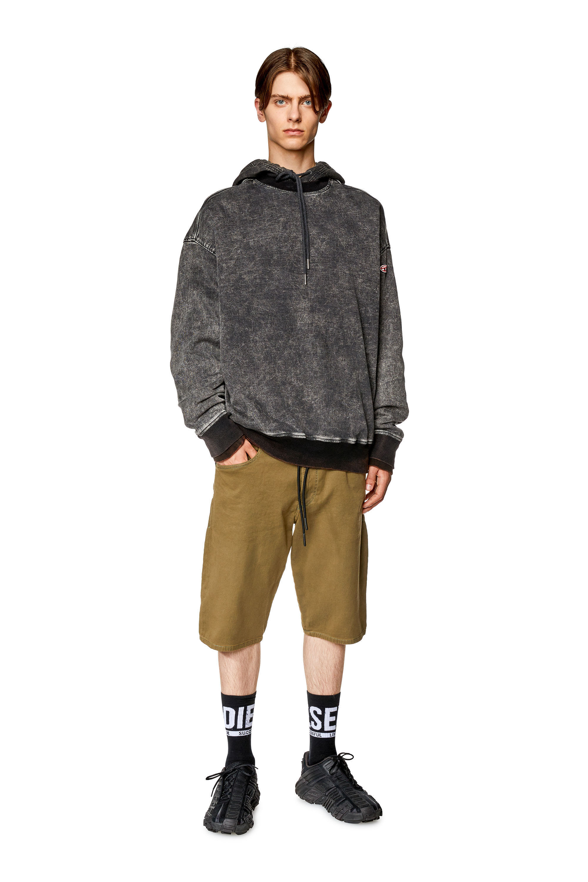 Diesel - D-KROOLEY-SHORT JOGG, Military Green - Image 2
