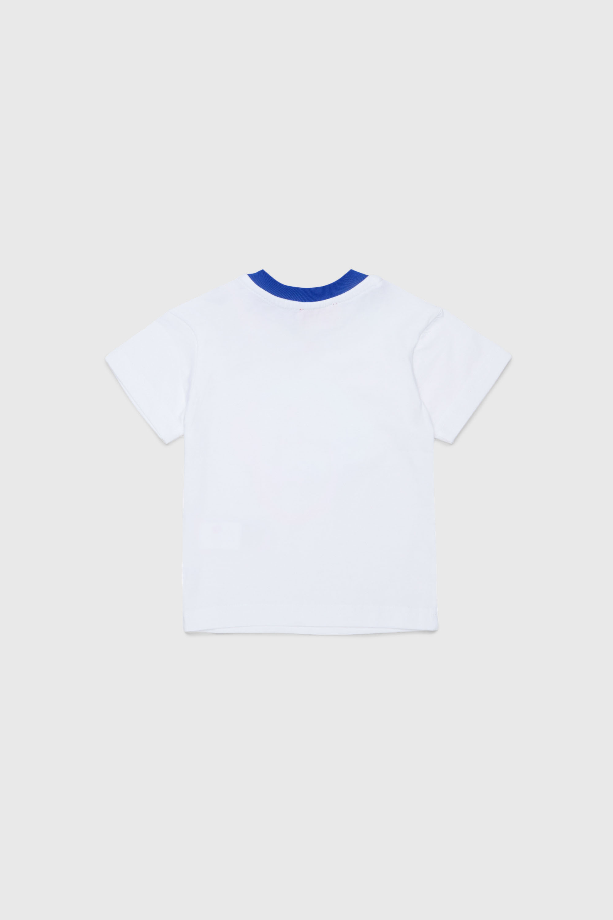 Diesel - TOKEYB, Man's Cotton T-shirt with monkey print in White - 2