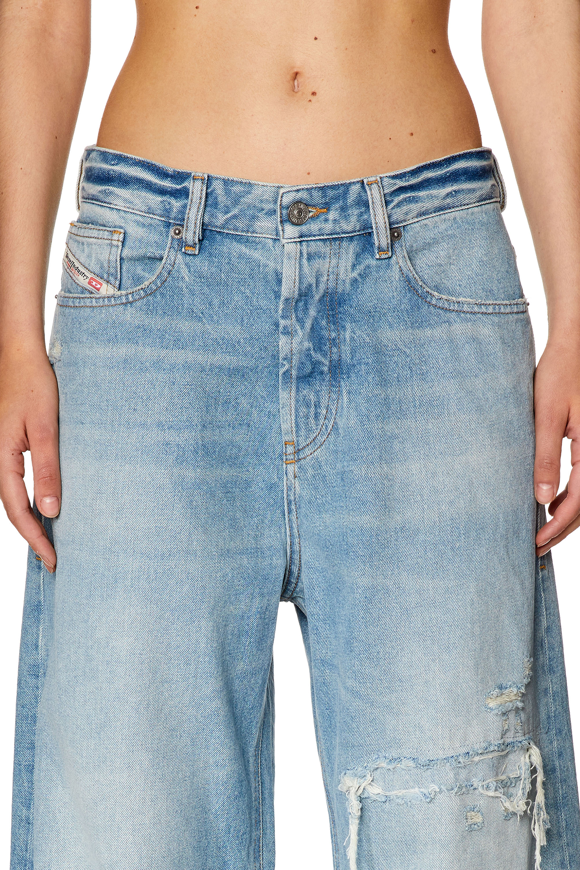 Diesel - 1996 D-Sire 09E25 Straight Jeans, Light Blue - Image 3