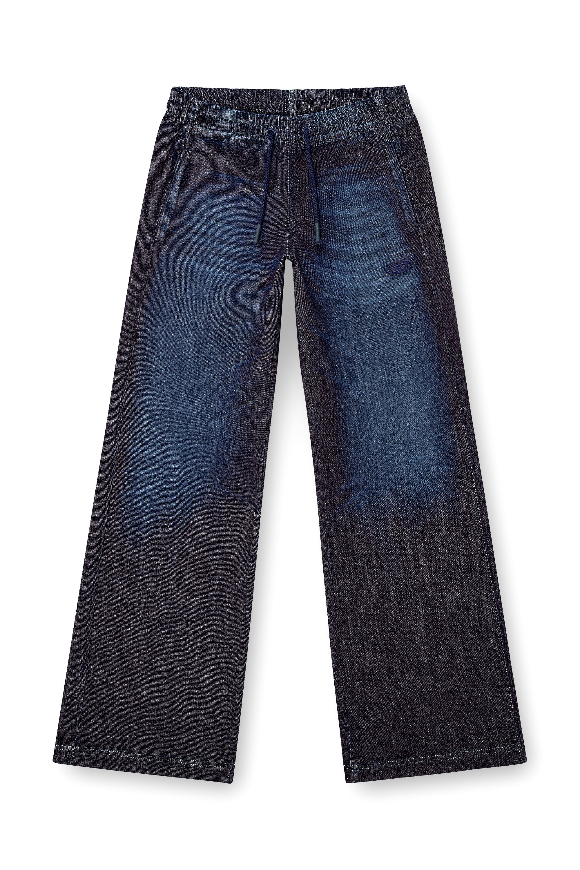 Diesel - Woman's Relaxed 2078 D-Ainty Joggjeans® 09L11, Dark Blue - 2