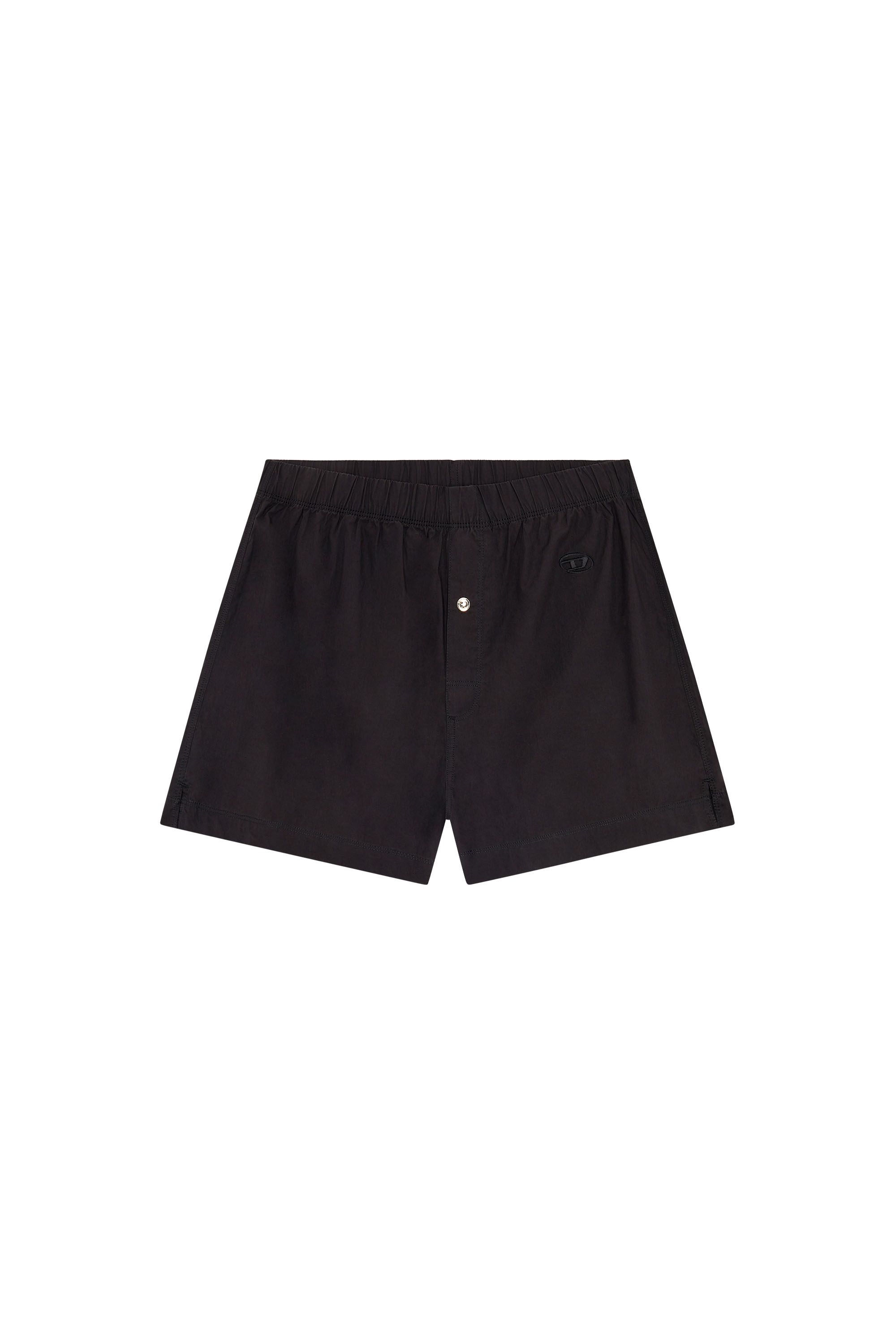 Diesel - UUBX-STARK, Unisex Plain boxers with Oval D embroidery in Black - Image 4
