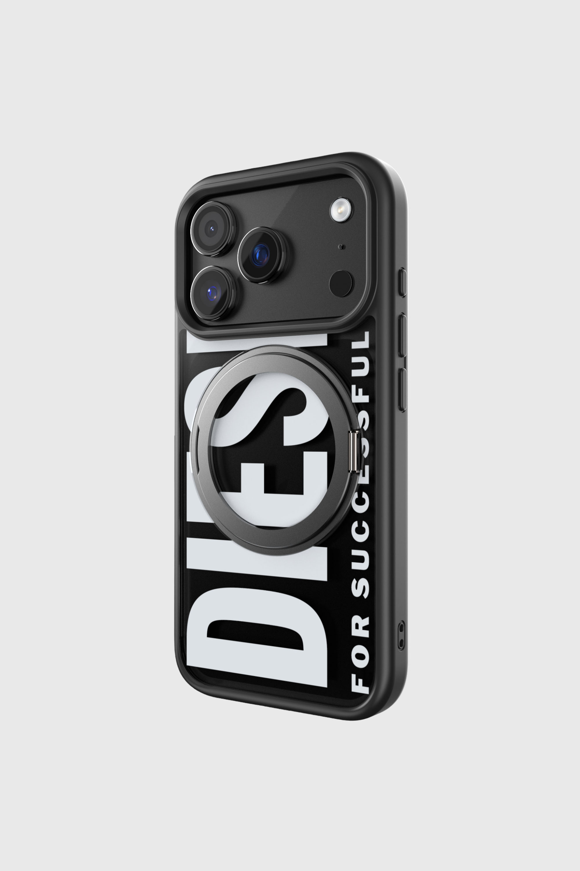Diesel - 60405 RING STAND CASE RING STAND, Unisex's Ringstand-Magsafe case for iPhone 17 Pro in Black - 3