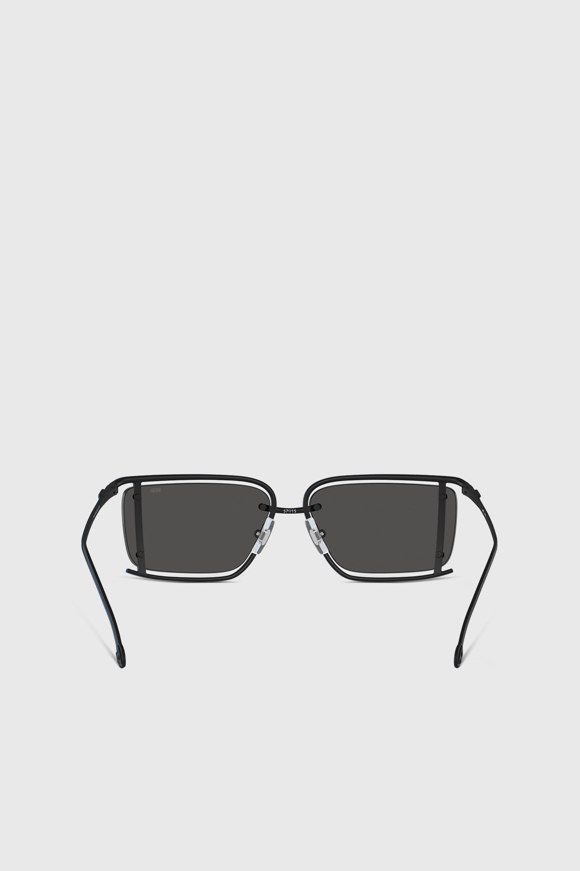 Diesel - 0DL1002, Unisex's Rectangle sunglasses in Black - 3