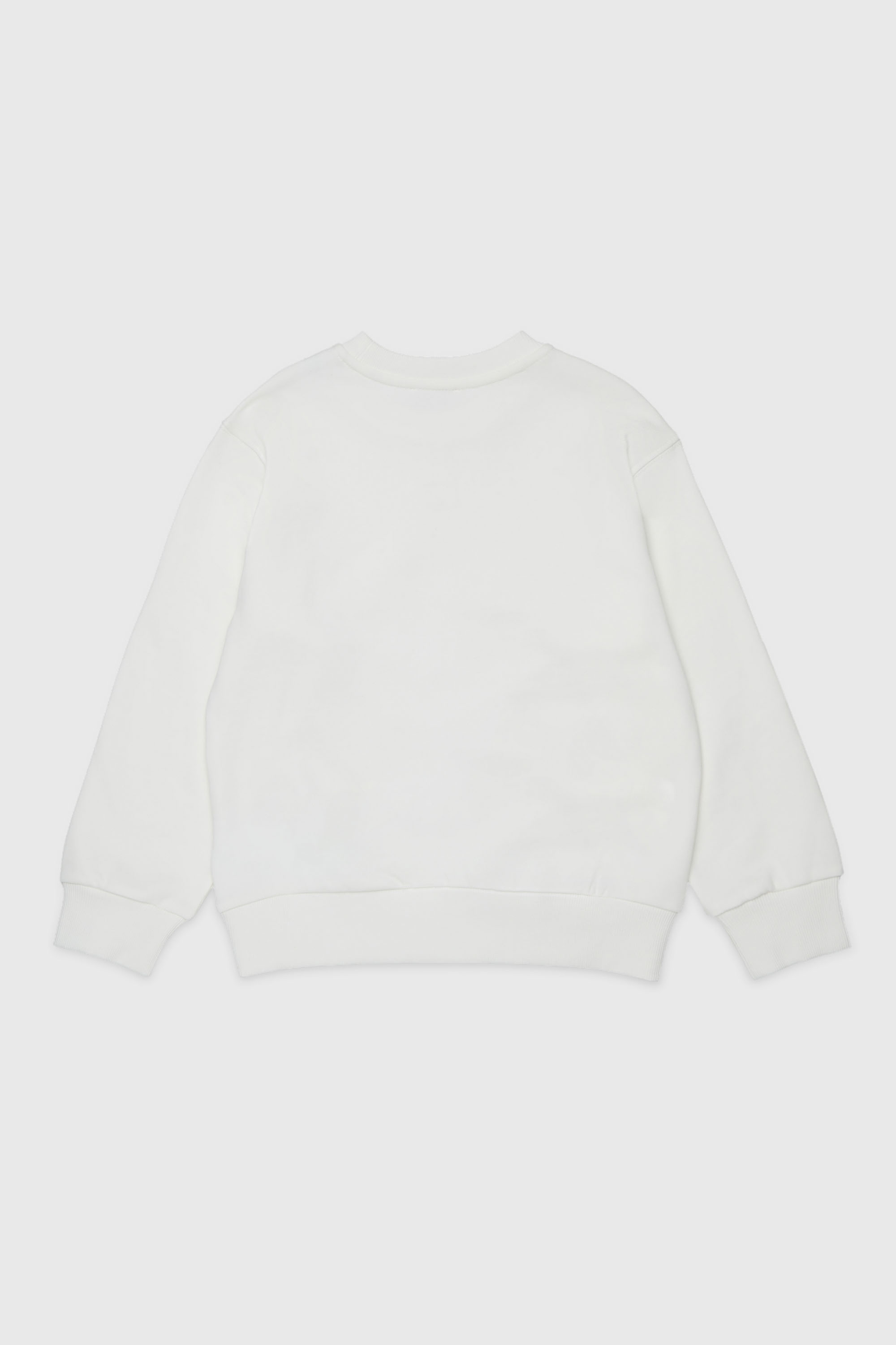 Diesel - SXGIN OVER, Unisex's Sweatshirt small logo patch in White - 2