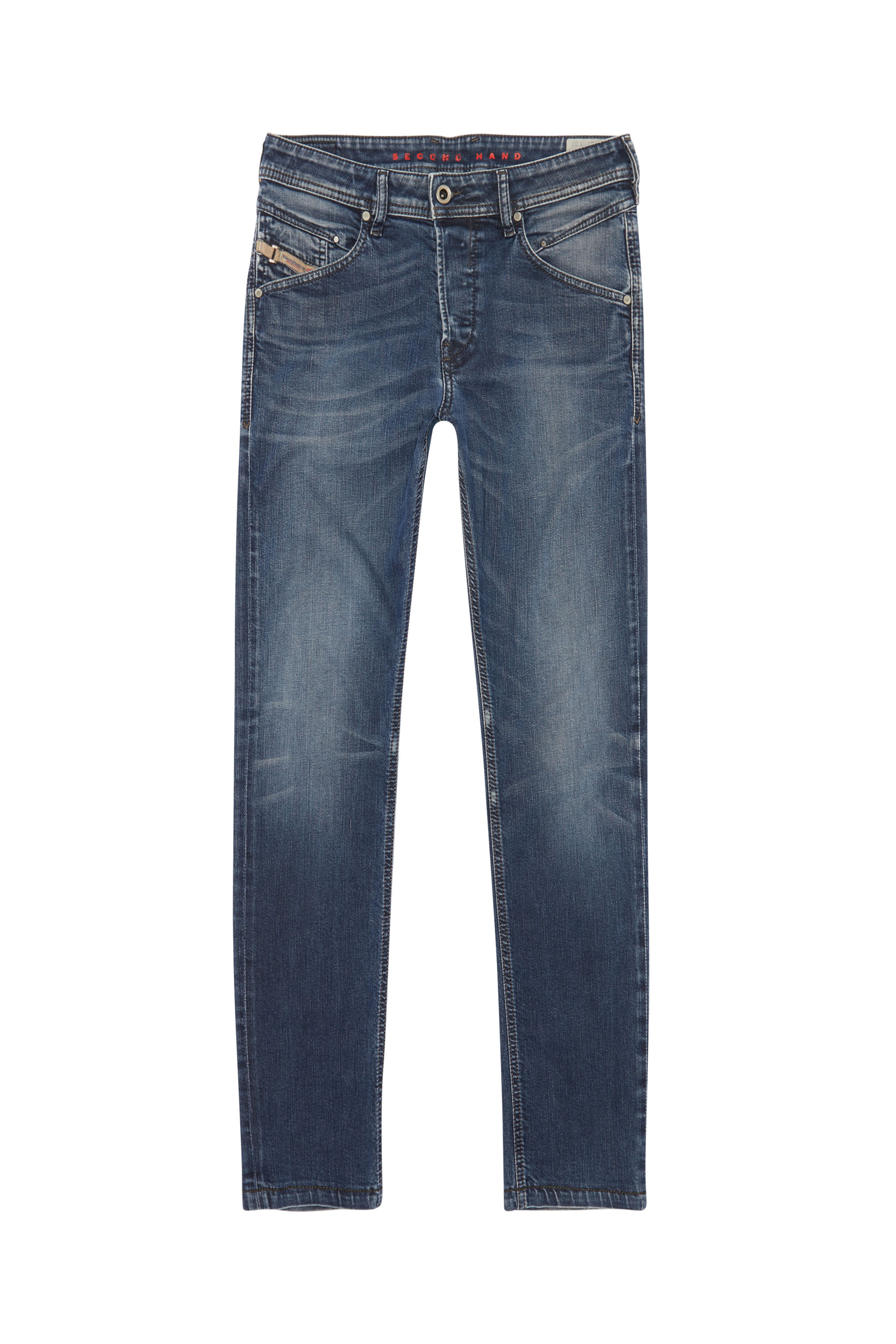 Diesel - BELTHER, Man's Diesel Man - Jeans Dark blue in Dark Blue - 1