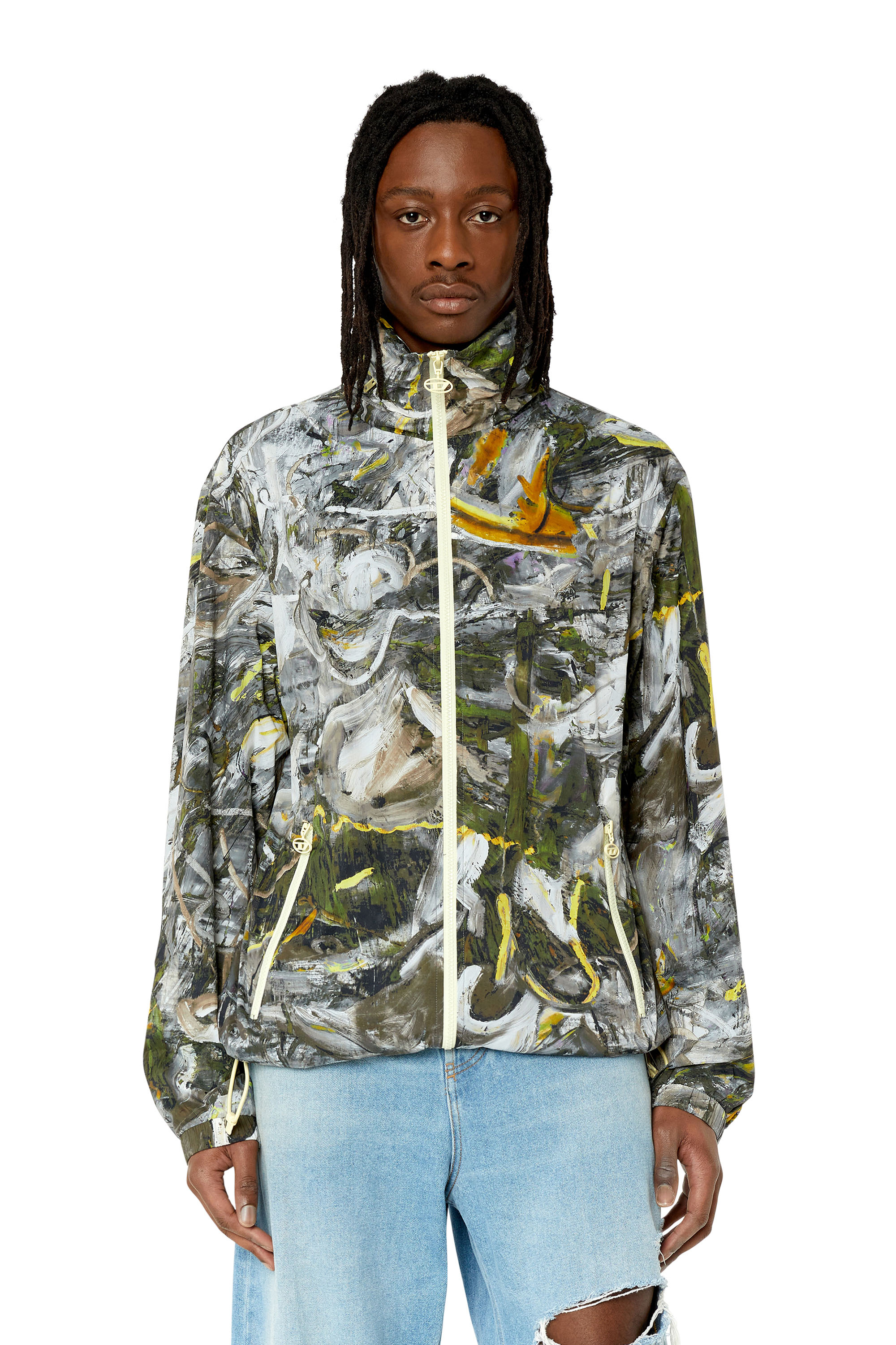 Diesel - J-WARREL-PRINT, Black/White - Image 1