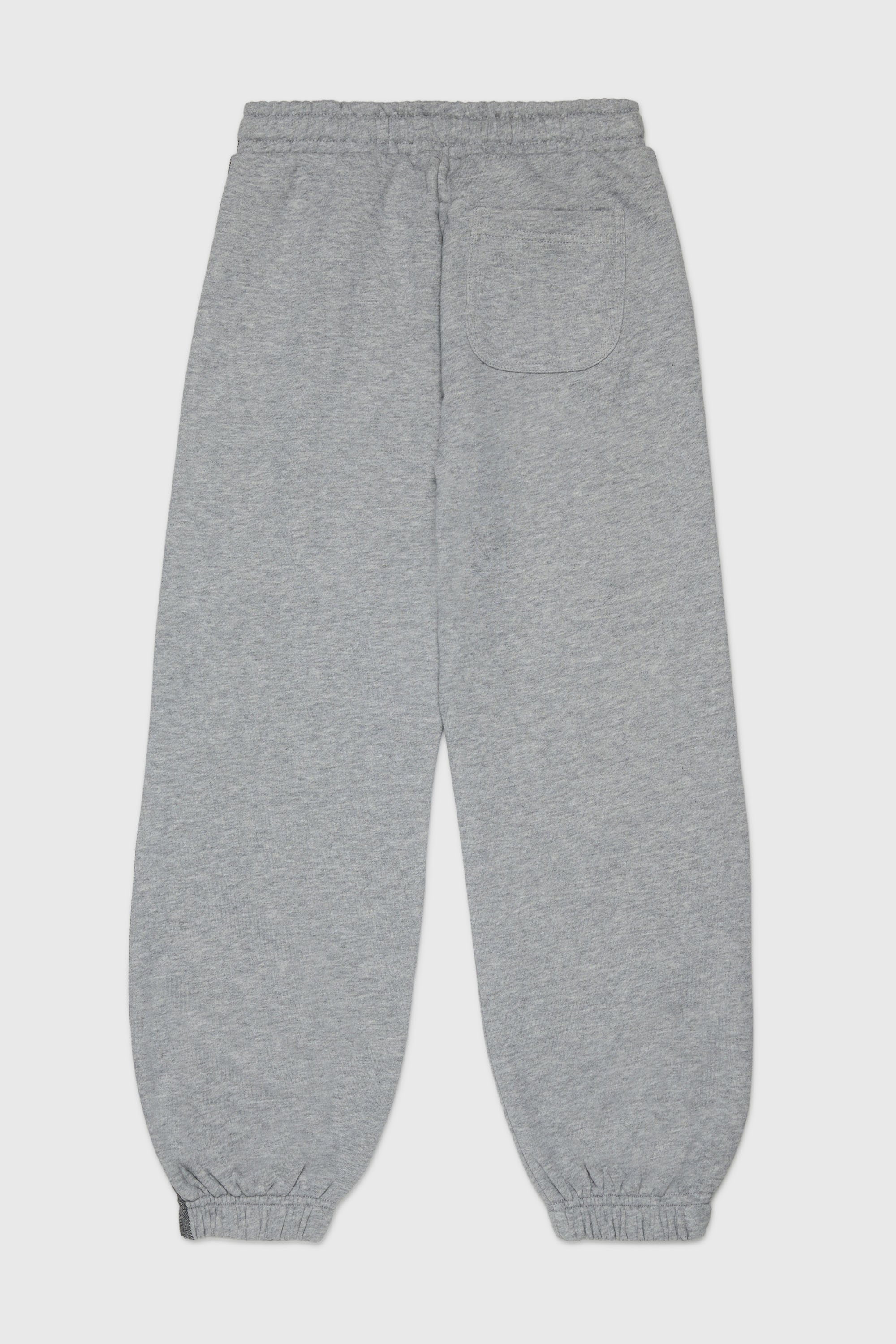 Diesel - PTEAN, Man's Sweatpants with denim side bands in Grey - 2