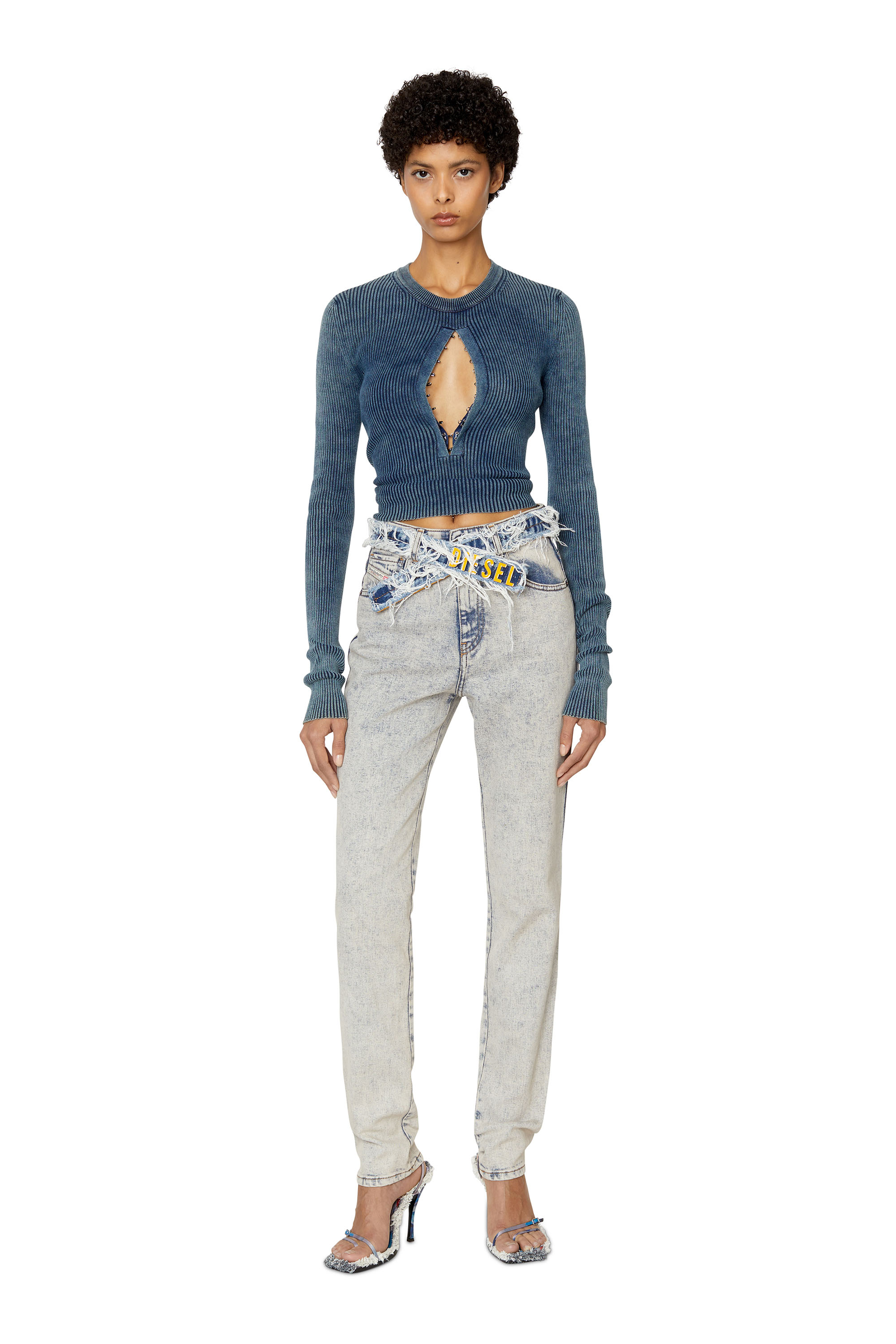 Diesel - 1994 09F12 Straight Jeans, Medium blue - Image 2