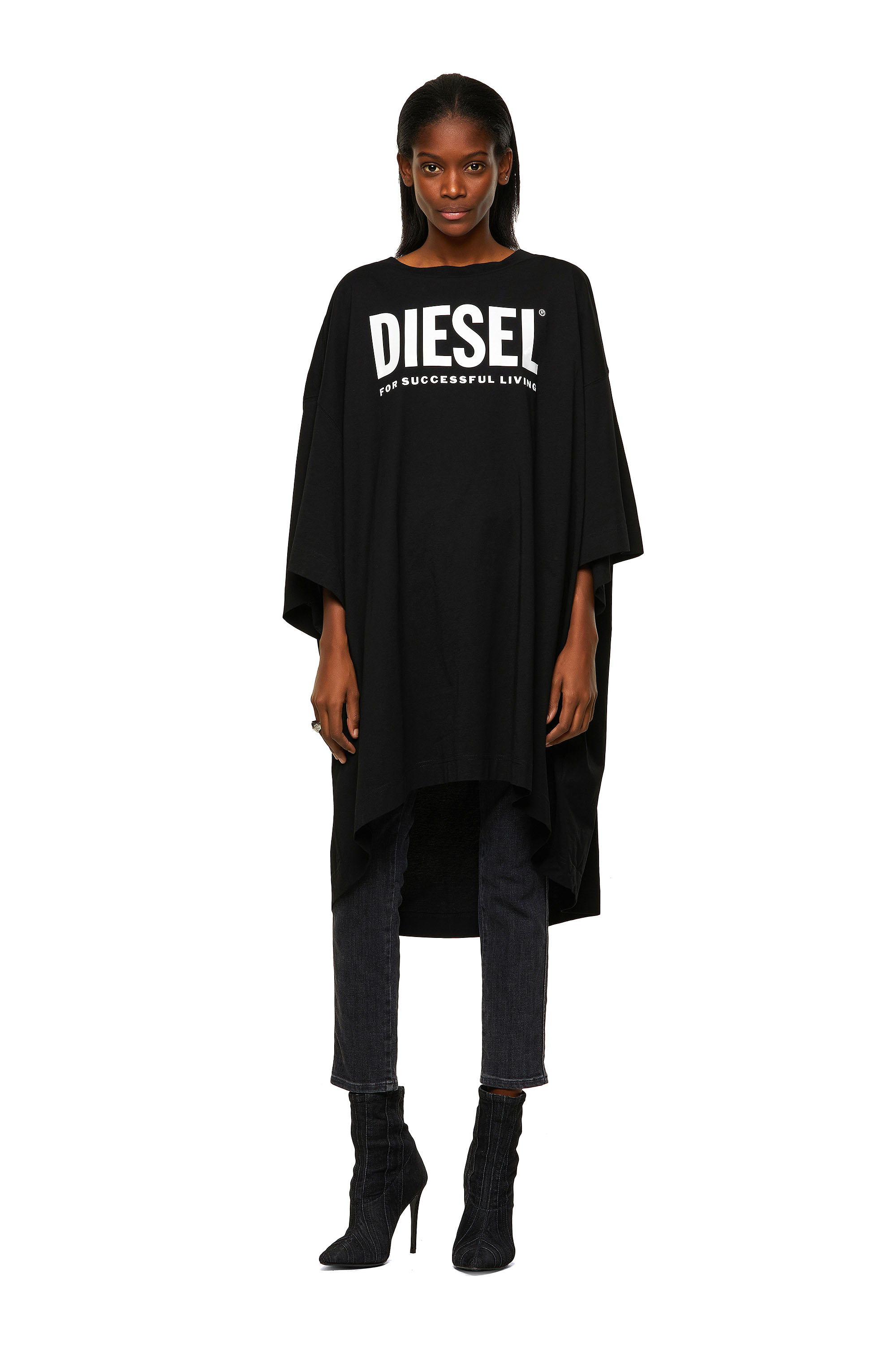 D-EXTRA-ECOLOGO, Black - Dresses