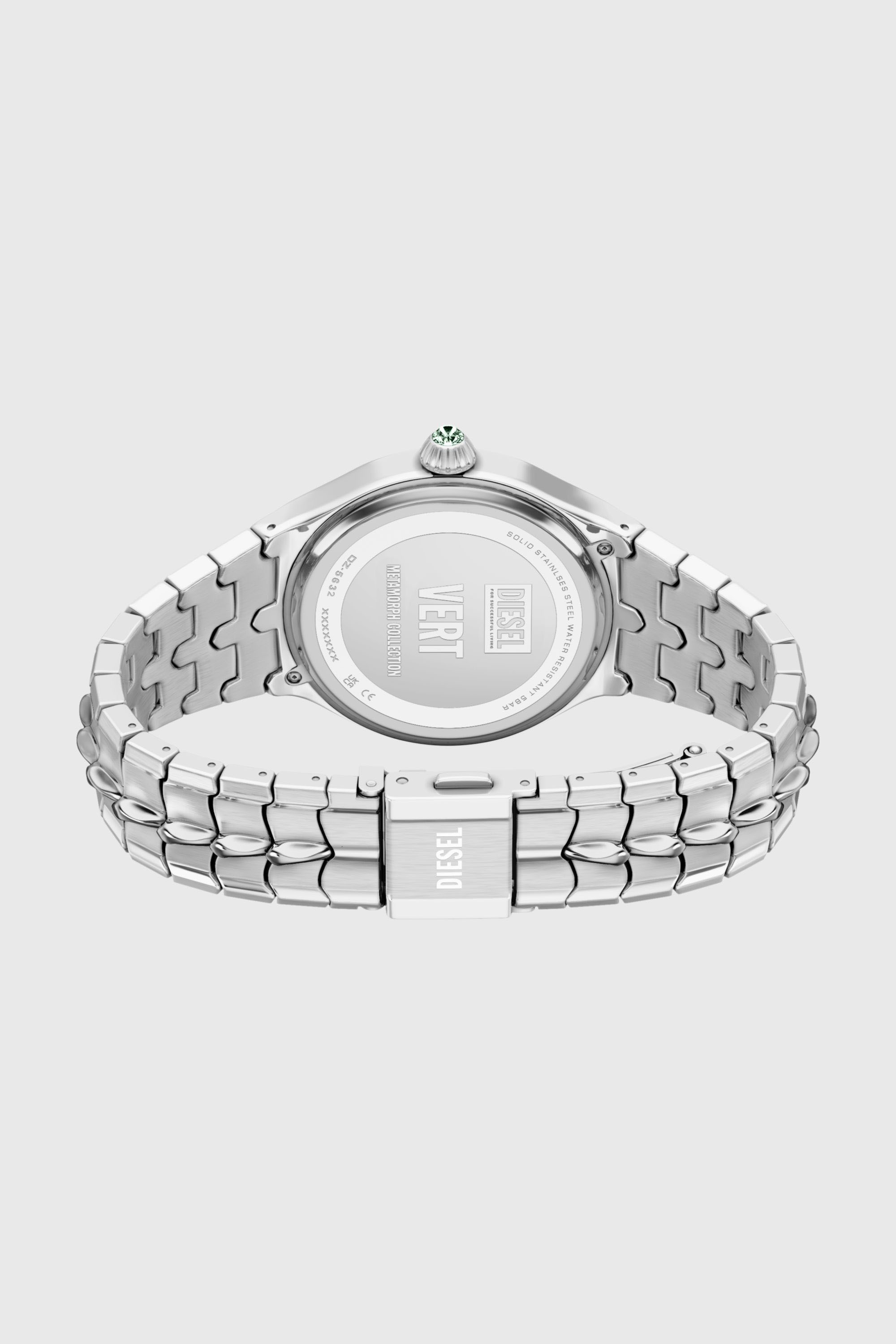 Diesel - DZ5632 WATCH, Man's Vert stainless steel watch in Silver - 6