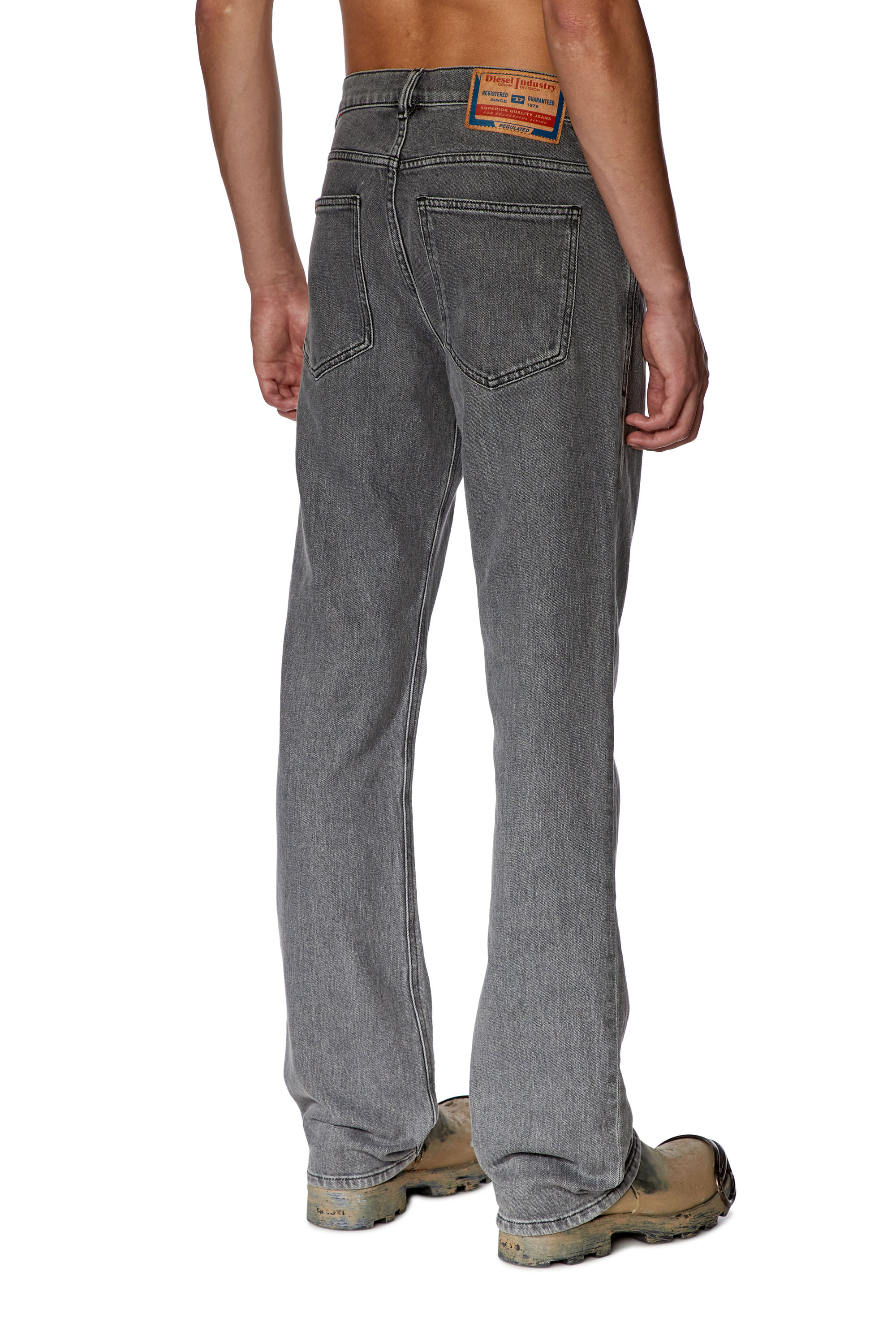 Diesel - Bootcut Jeans 2021 D-Vocs 09F83, Black/Dark grey - Image 3