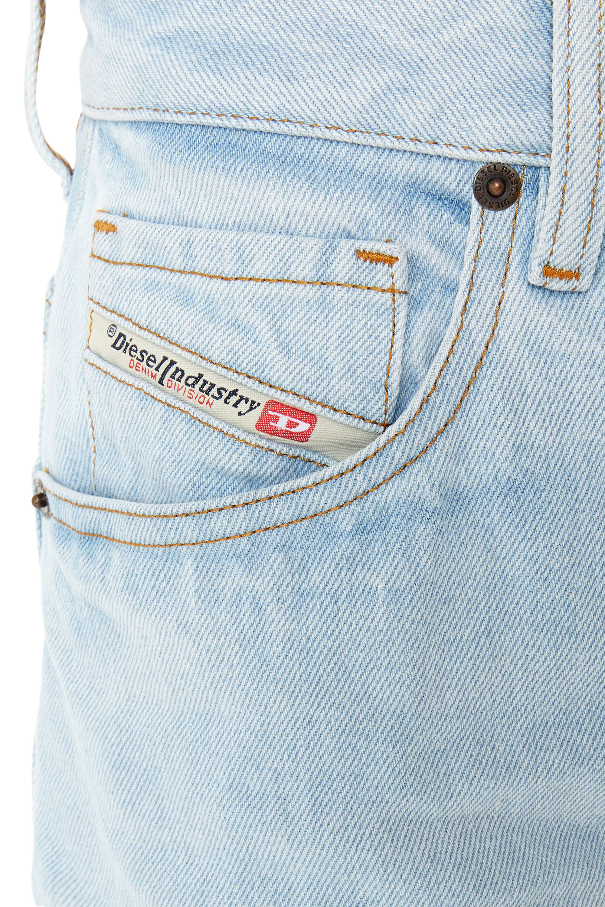 Diesel - 1999 D-Reggy 007L4 Straight Jeans, Light Blue - Image 3
