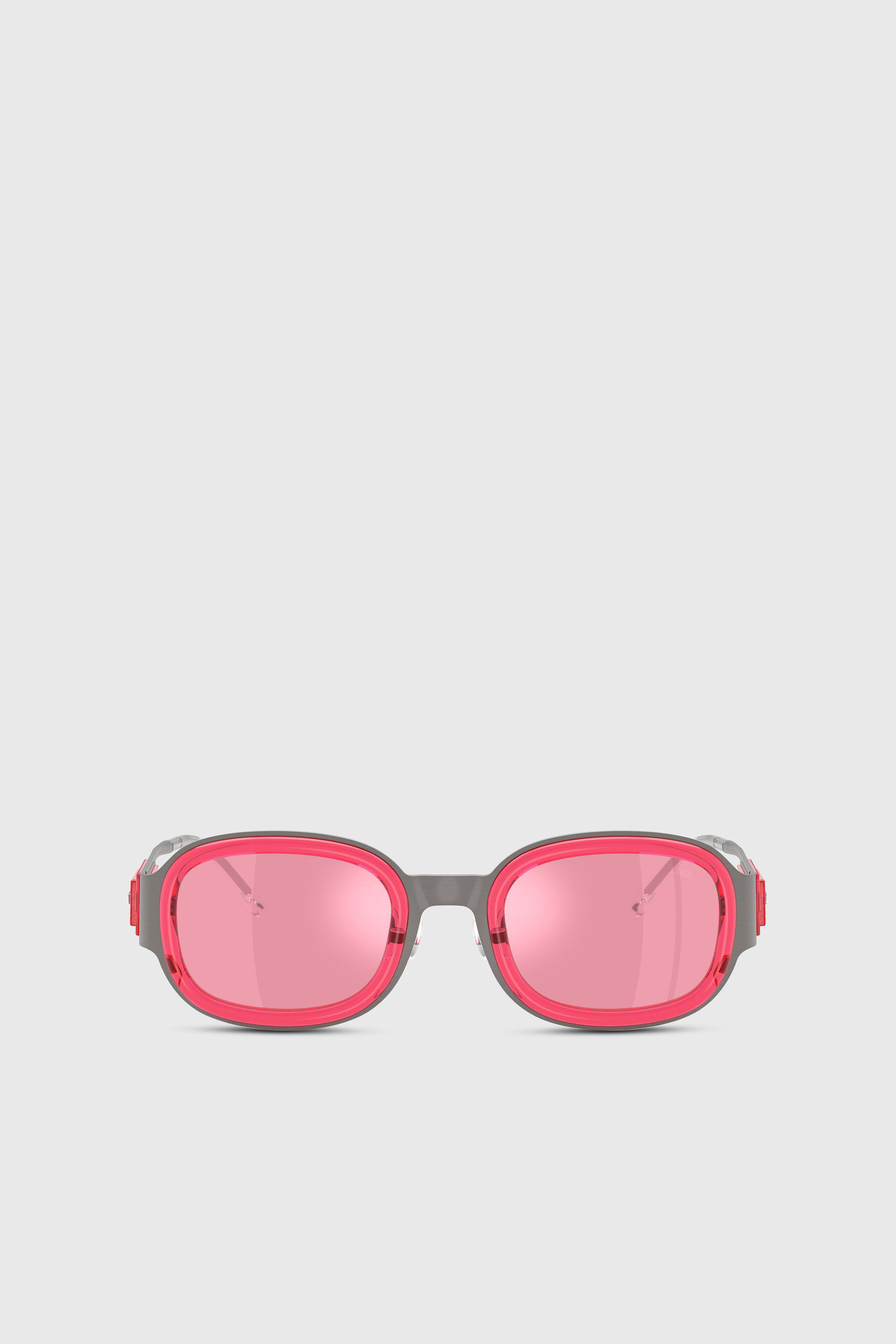 Diesel - 0DL1020, Unisex's Square sunglasses in Grey/Red - 1