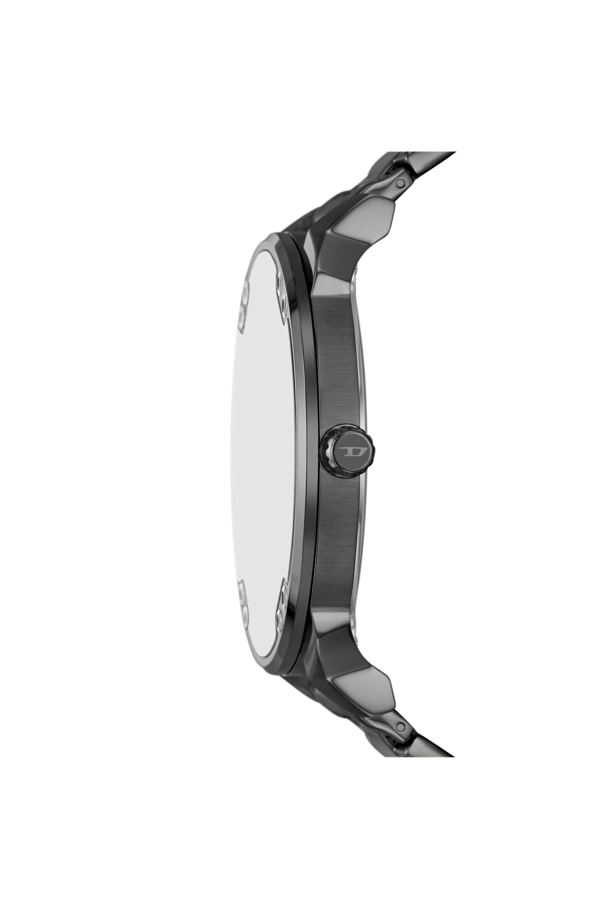 Diesel - DZ7488 WATCH, Man's Mr. Daddy Slim Multi-Movement Stainless Steel Watch in Dark grey - 3
