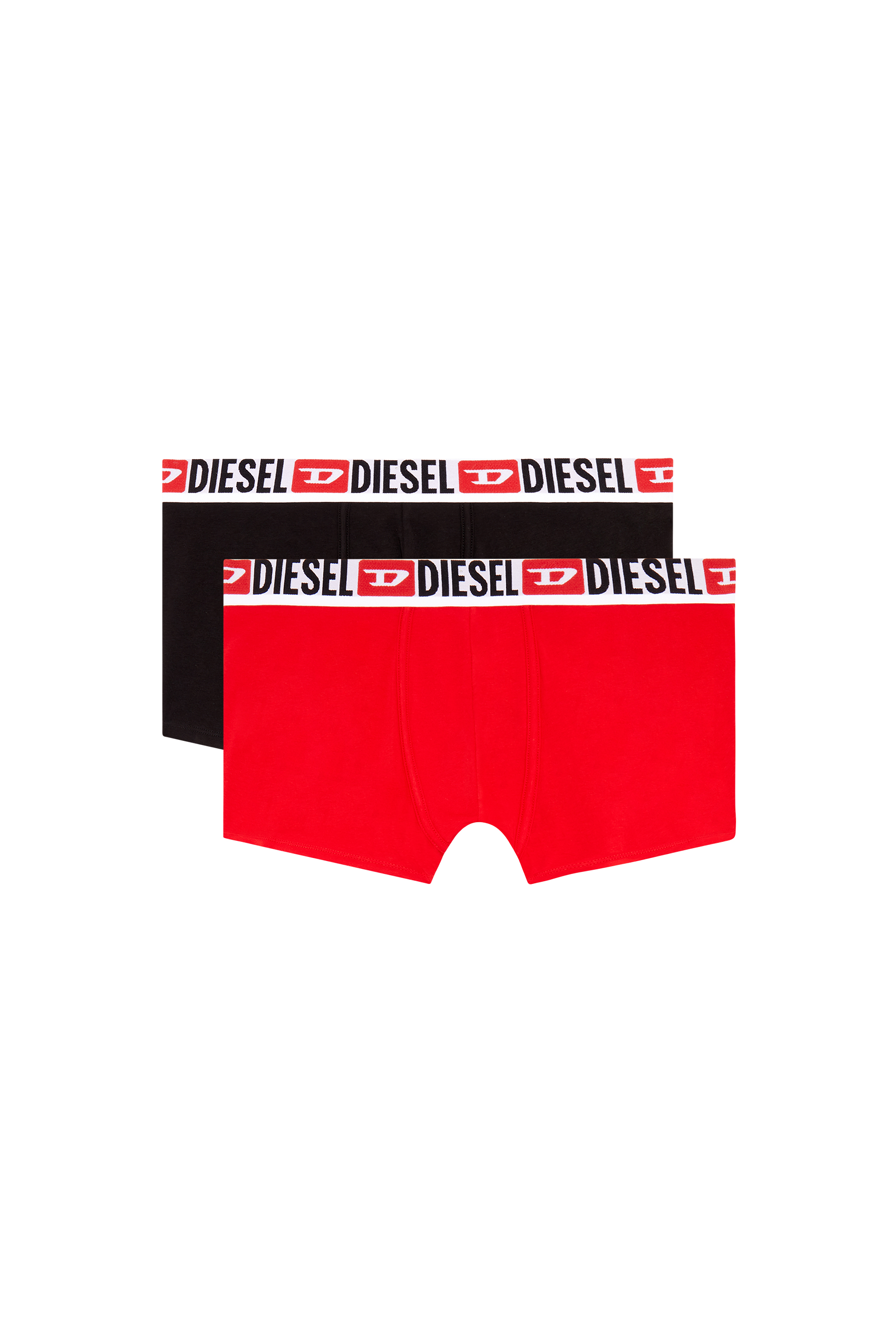 Diesel - UMBX-DAMIENTWOPACK, Man Two-pack of boxer briefs in Multicolor - Image 1